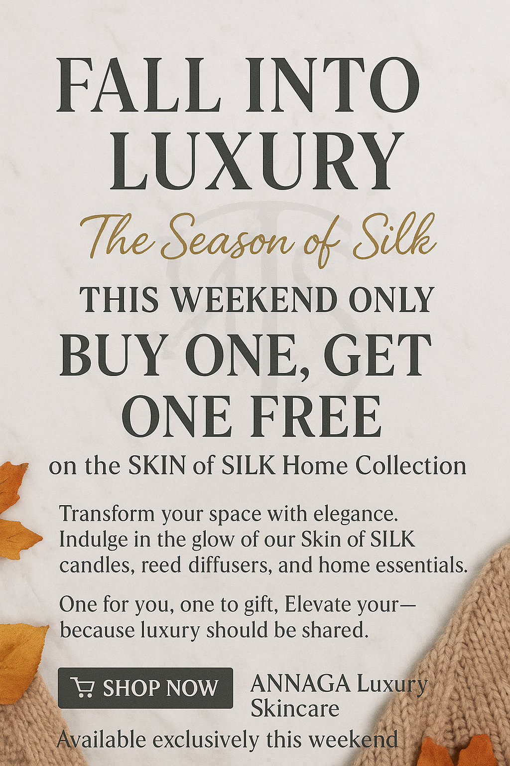 Fall Into Luxury: The Season of Silk