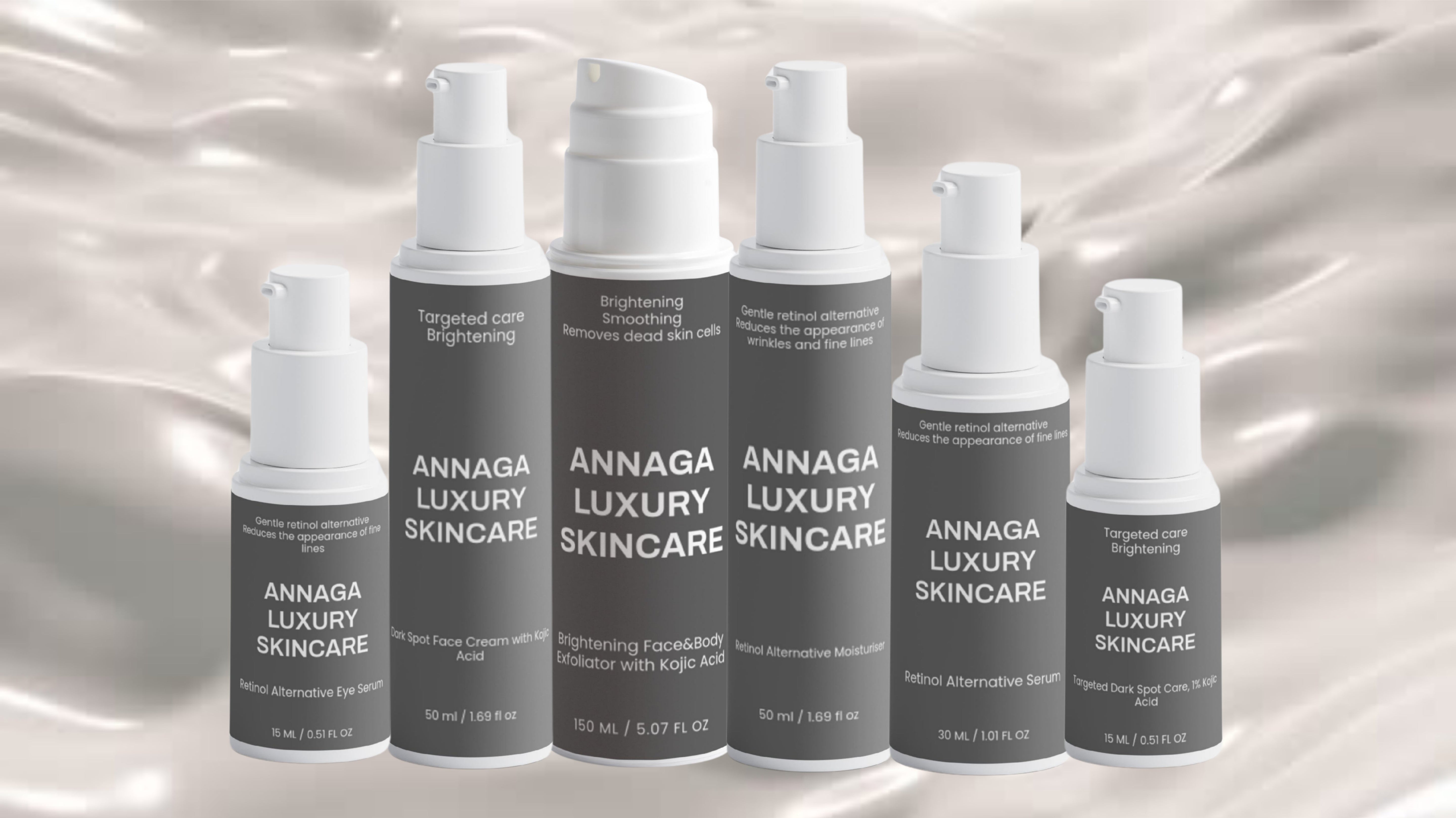 Retinol Results Without Irritation: Discover ANNAGA’s Kojic Acid Brightening System