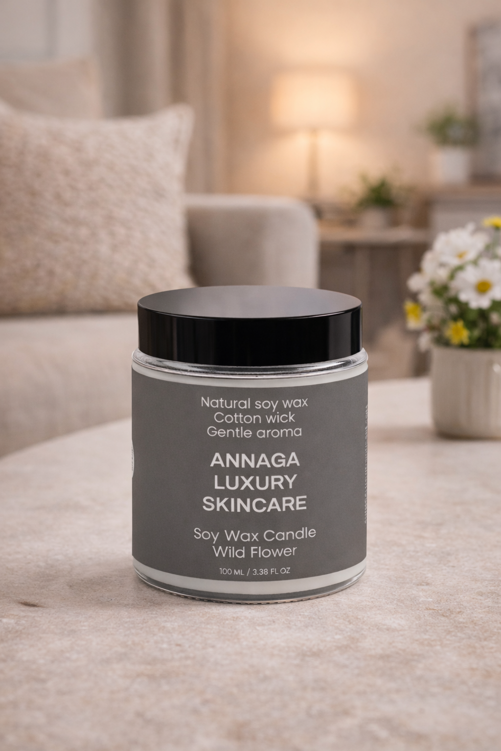 Soy Wax Candle, Wild Flower