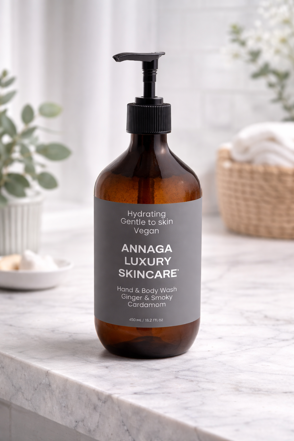 Hand & Body Wash, Ginger & Smoky Cardamom