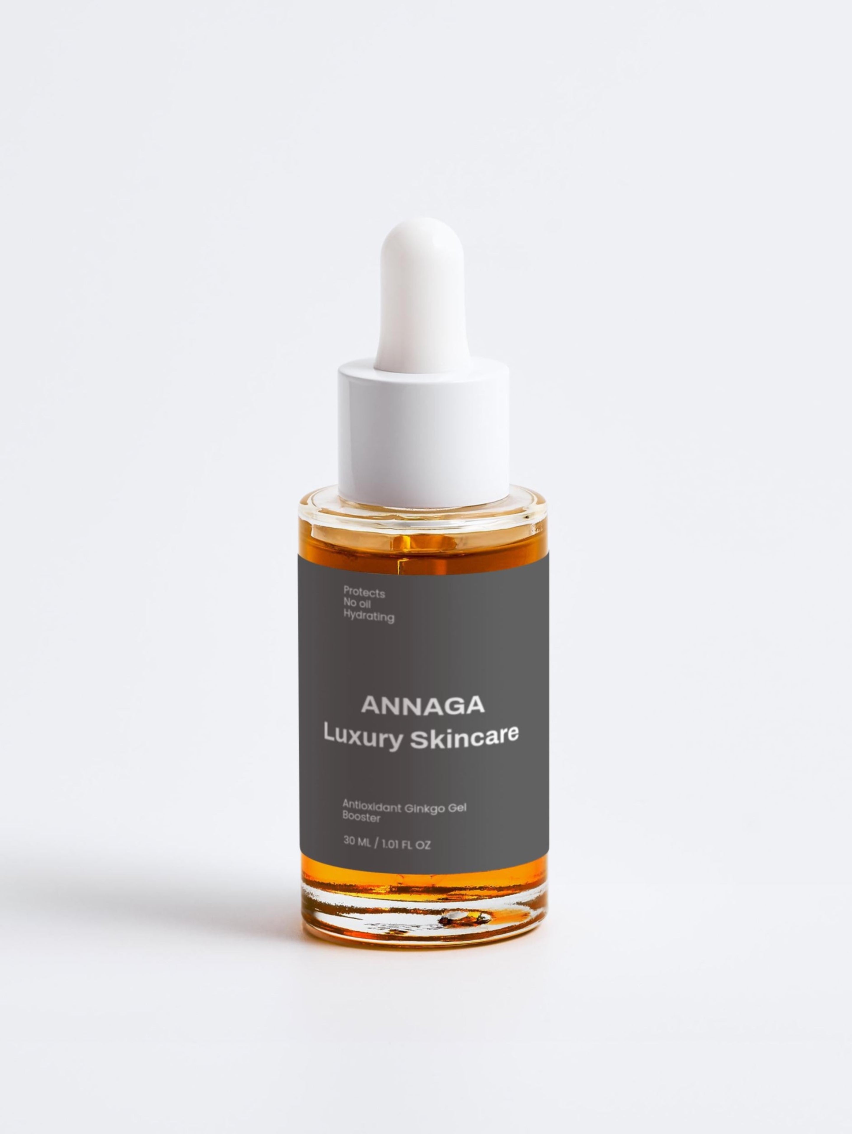 AnnAga Luxury Skincare Core Collection: Antioxidant Ginkgo Gel Booster