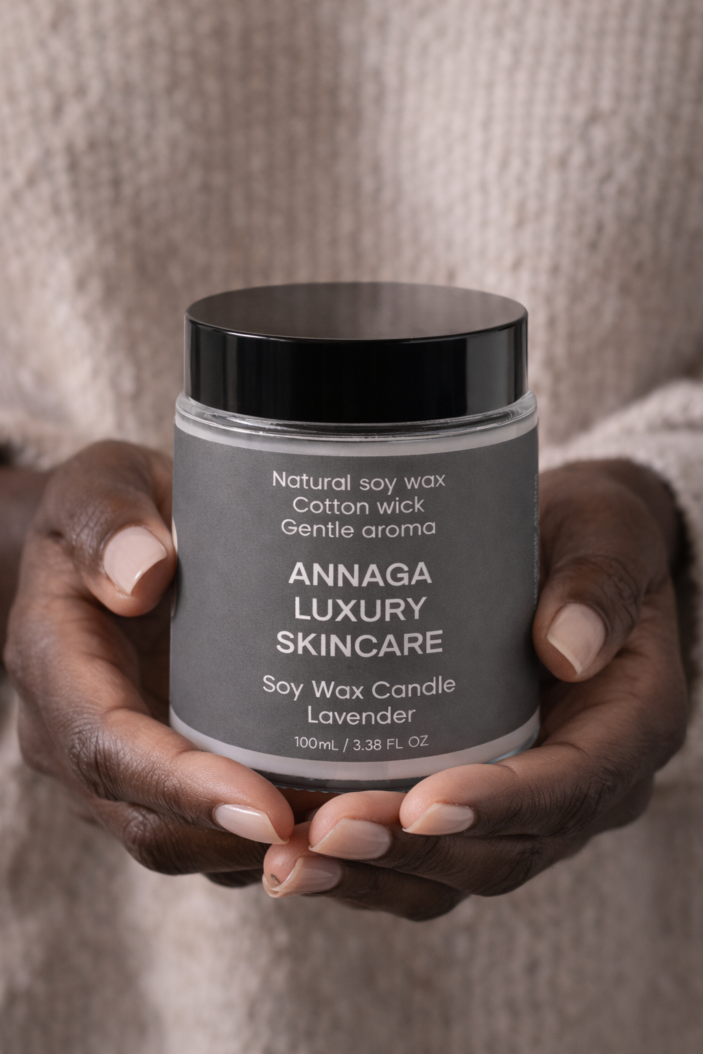 Soy Wax Candle, Lavender