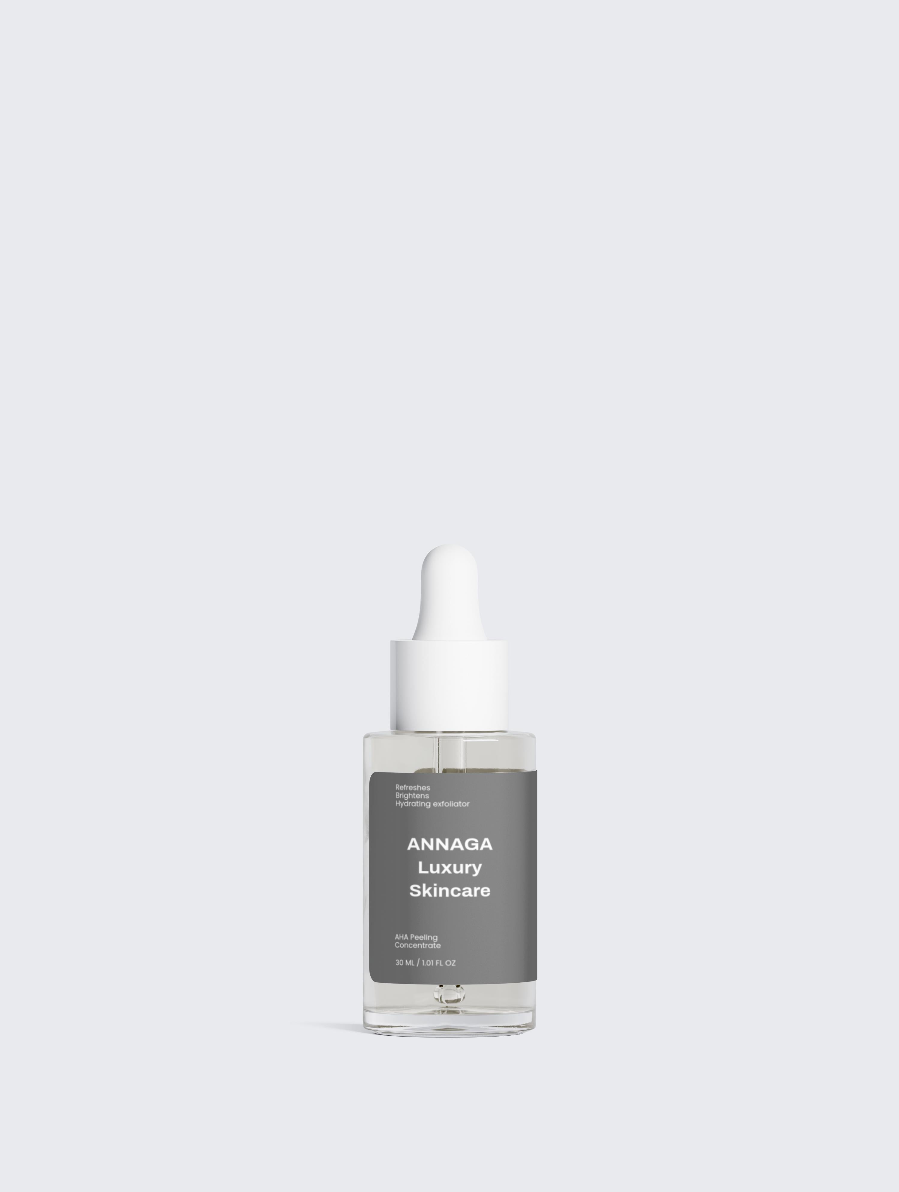 AnnAga Luxury Skincare Core Collection: AHA Peeling Concentrate