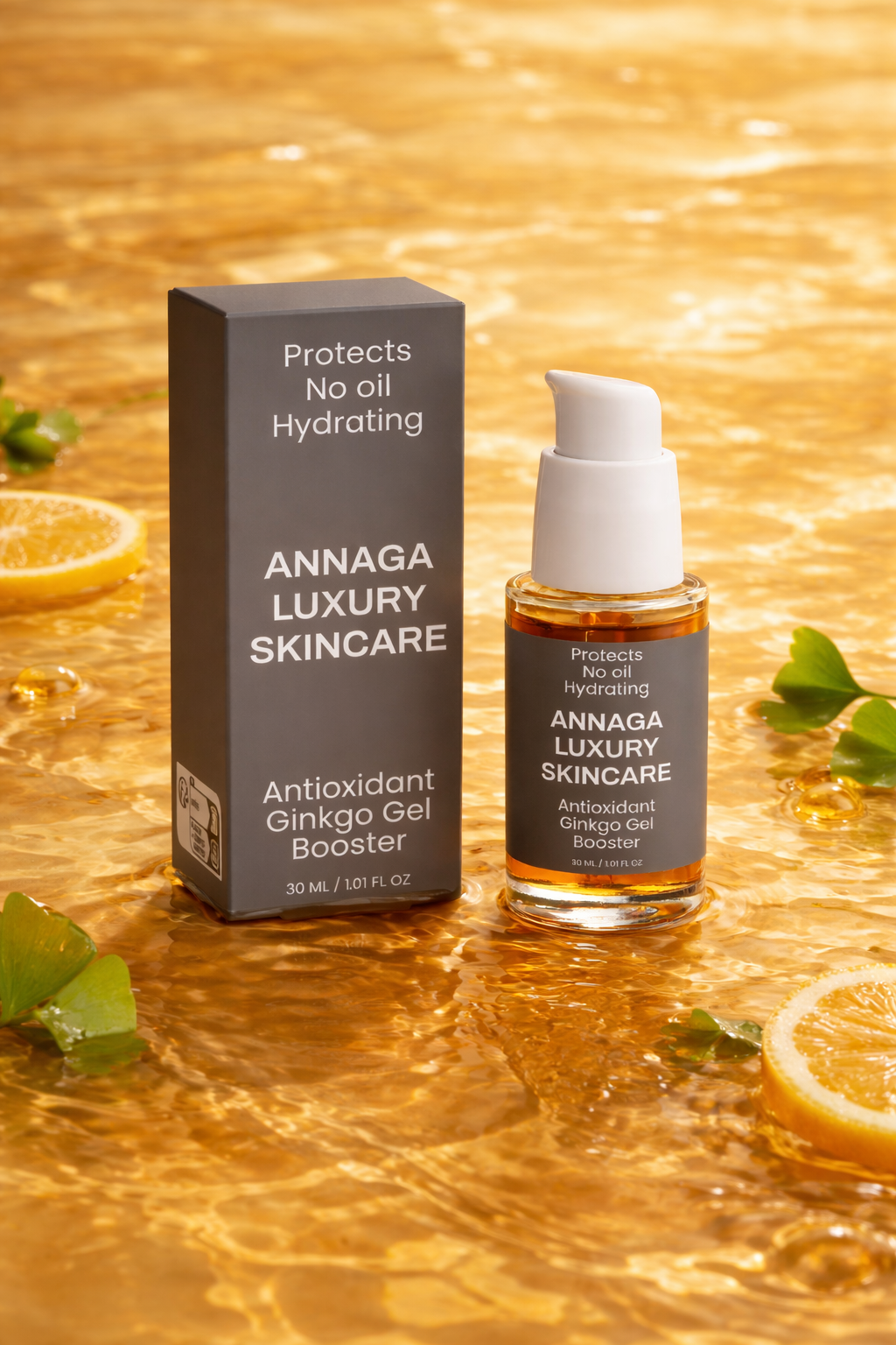 Antioxidant Ginkgo Gel Booster