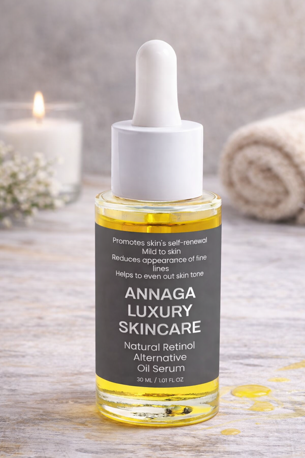 Natural Retinol Alternative Oil Serum