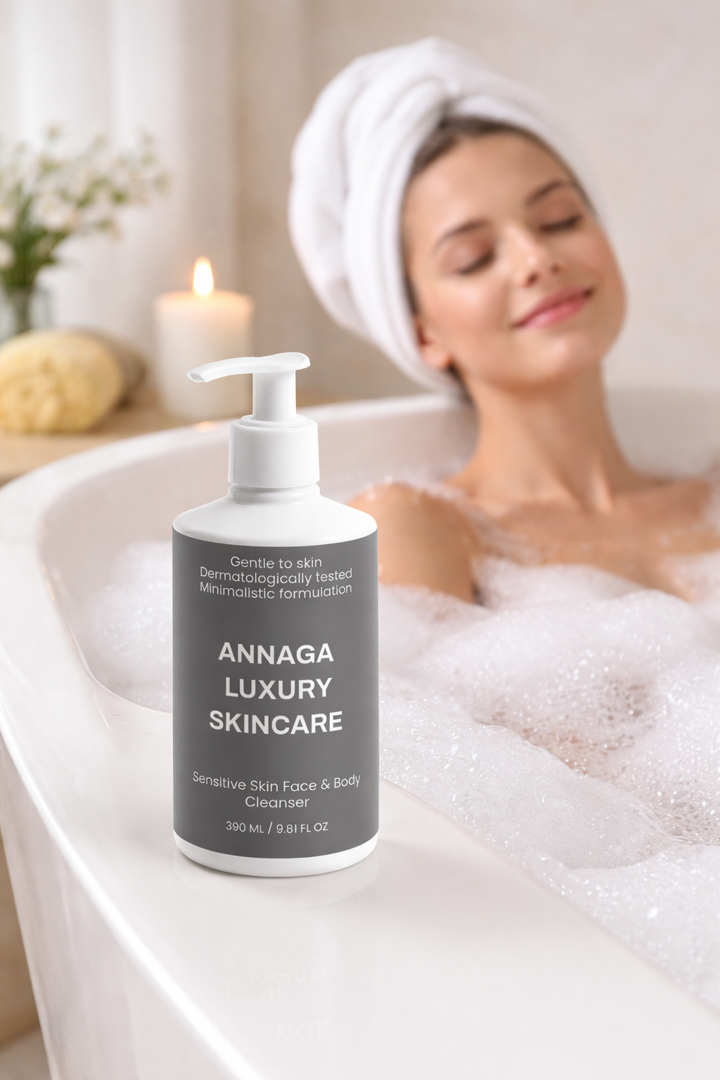 Sensitive Skin Face & Body Cleanser