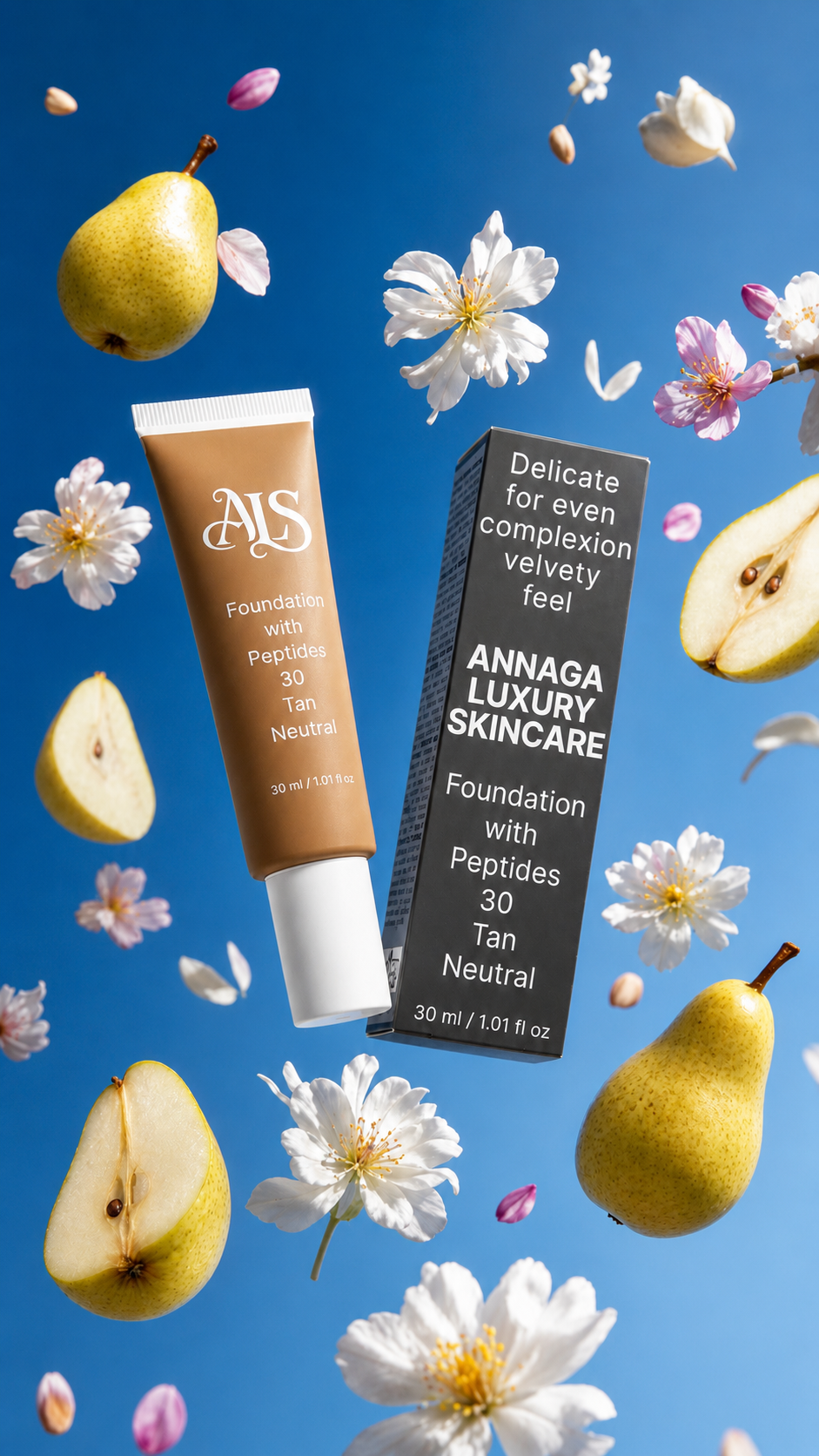 Foundation with Peptides, 30 Tan Neutral