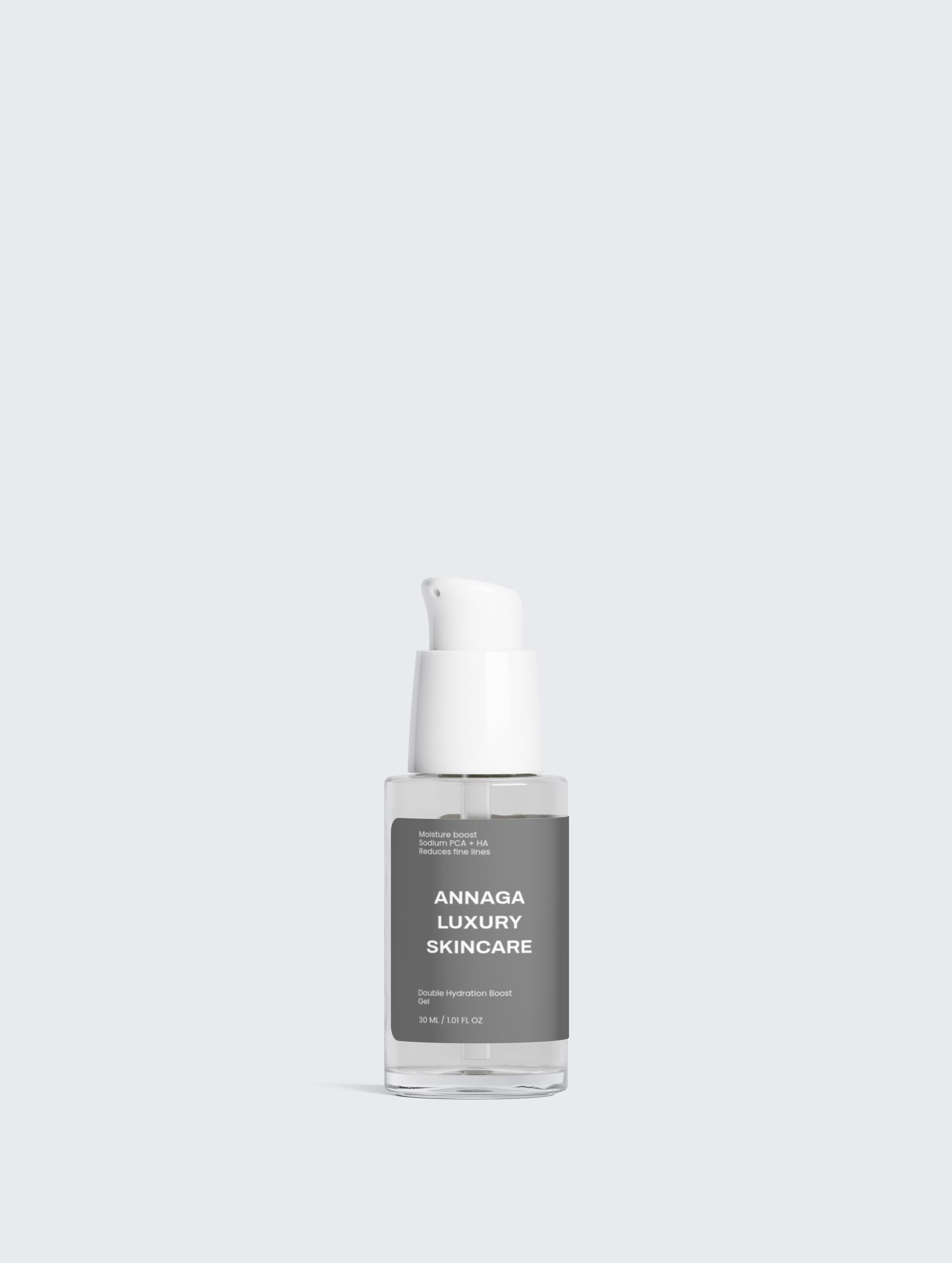 AnnAga Luxury Skincare Core Collection: Double Hydration Boost Gel