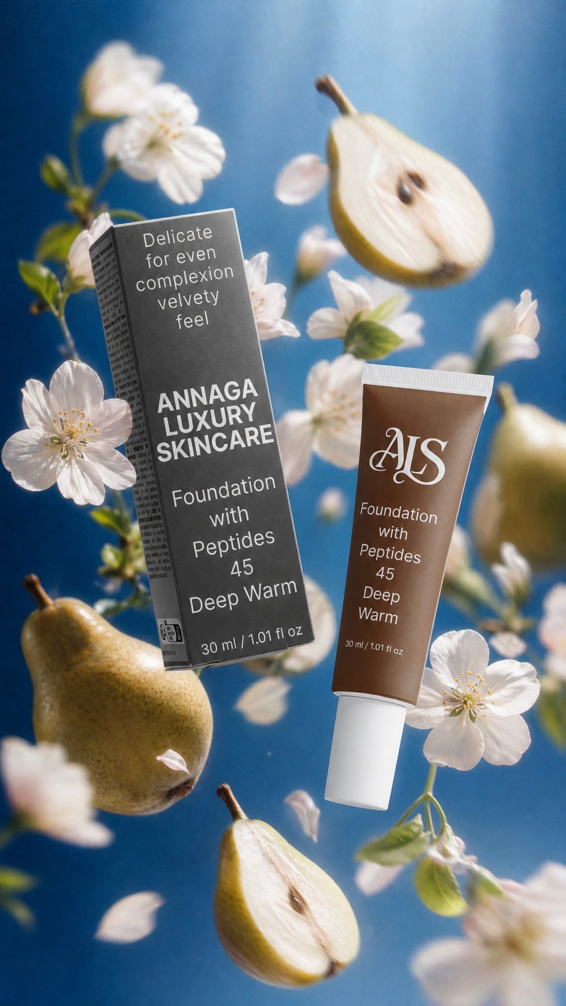 Foundation with Peptides, 45 Deep Warm