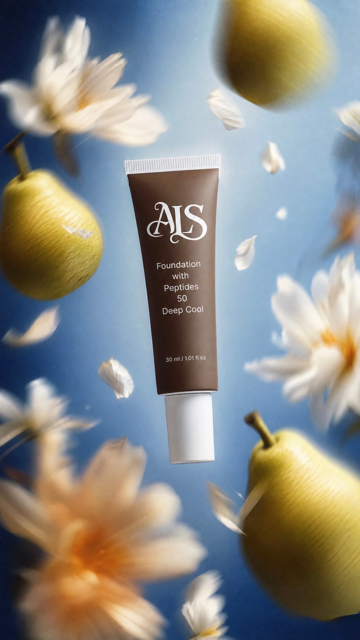 Foundation with Peptides, 50 Deep Cool