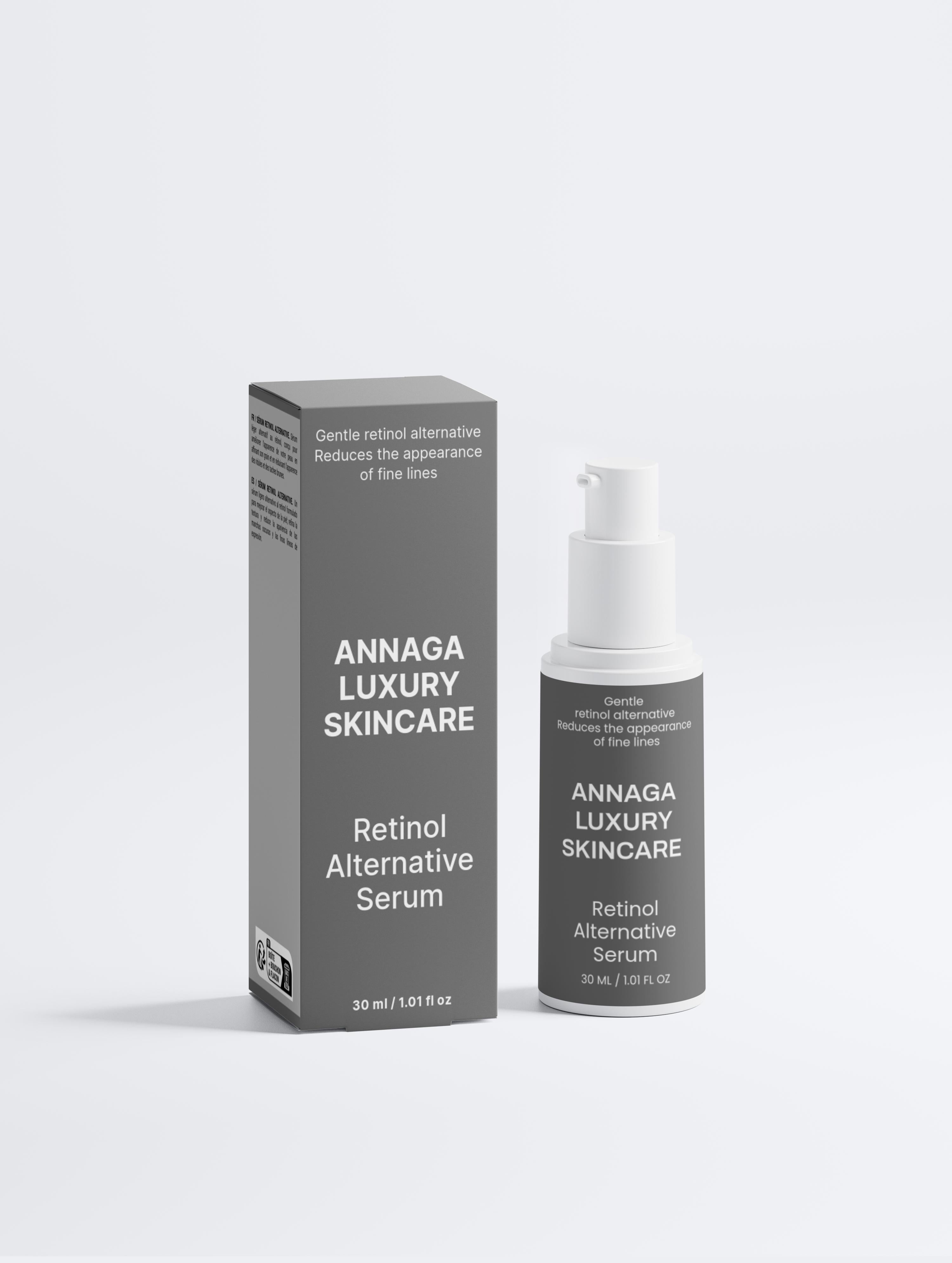AnnAGA Luxury Skincare Core Collection: Retinol Alternative Serum