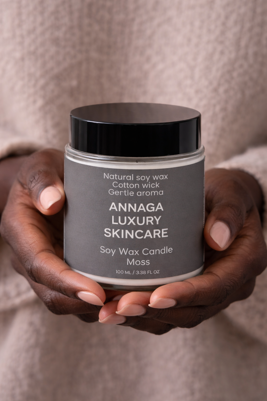Soy Wax Candle, Moss
