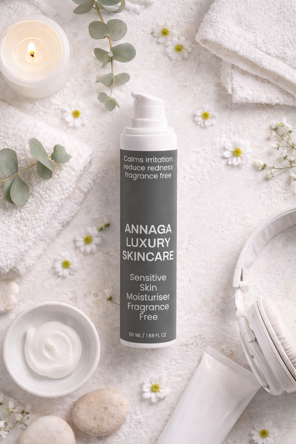 Sensitive Skin Moisturiser, Fragrance Free