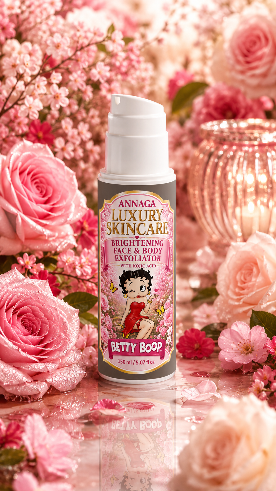Brightening Face&Body Exfoliator with Kojic Acid