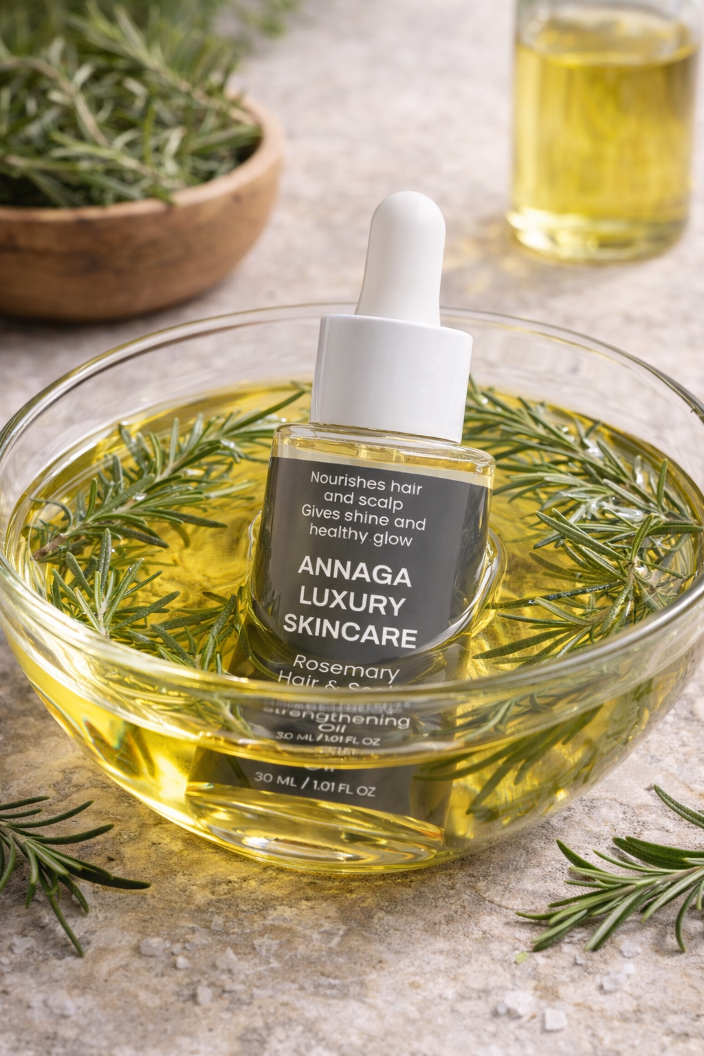 Rosemary Hair & Scalp Strengthening Oil