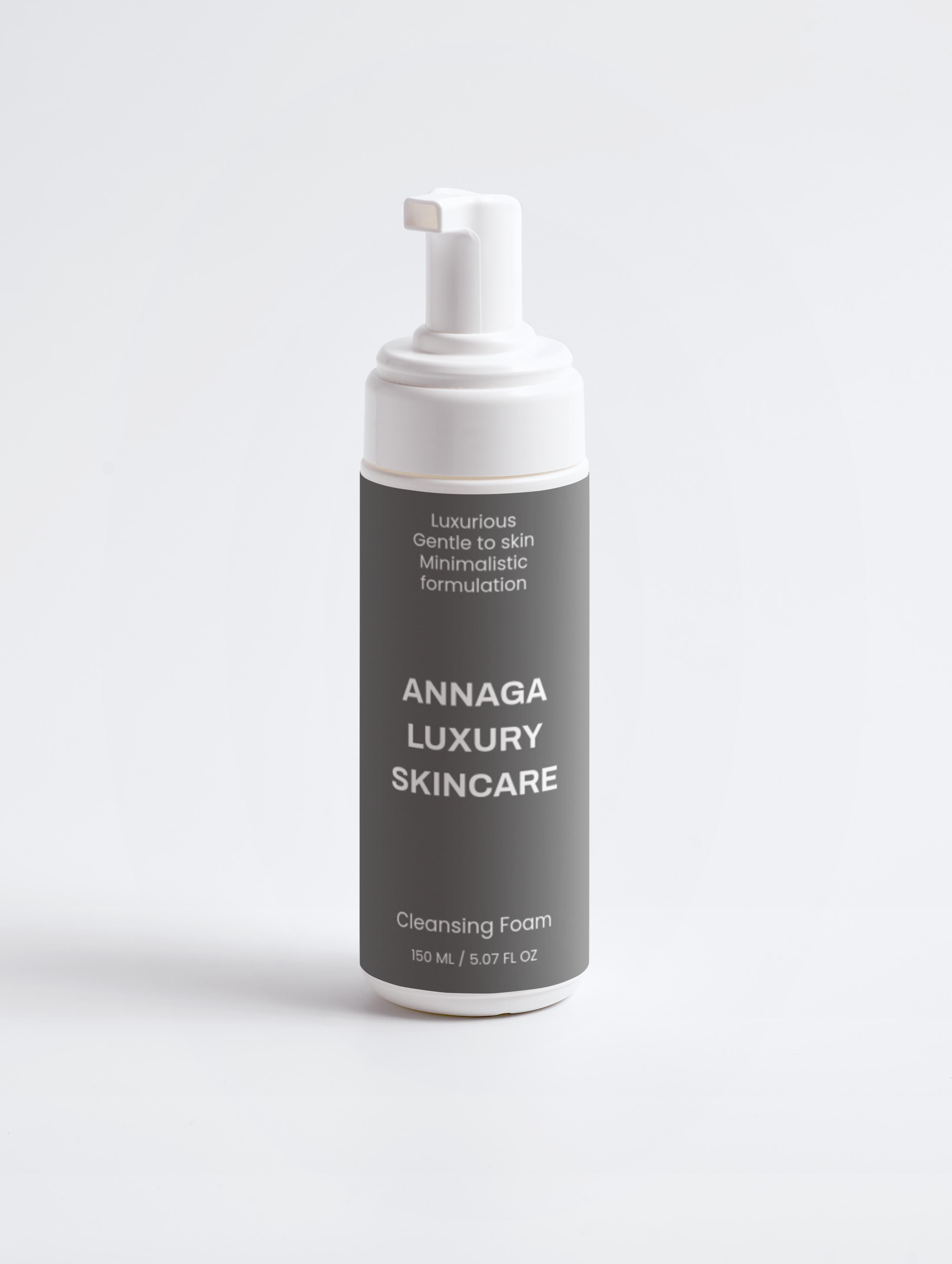 AnnAga Luxury Skincare Core Collection: Cleansing Foam
