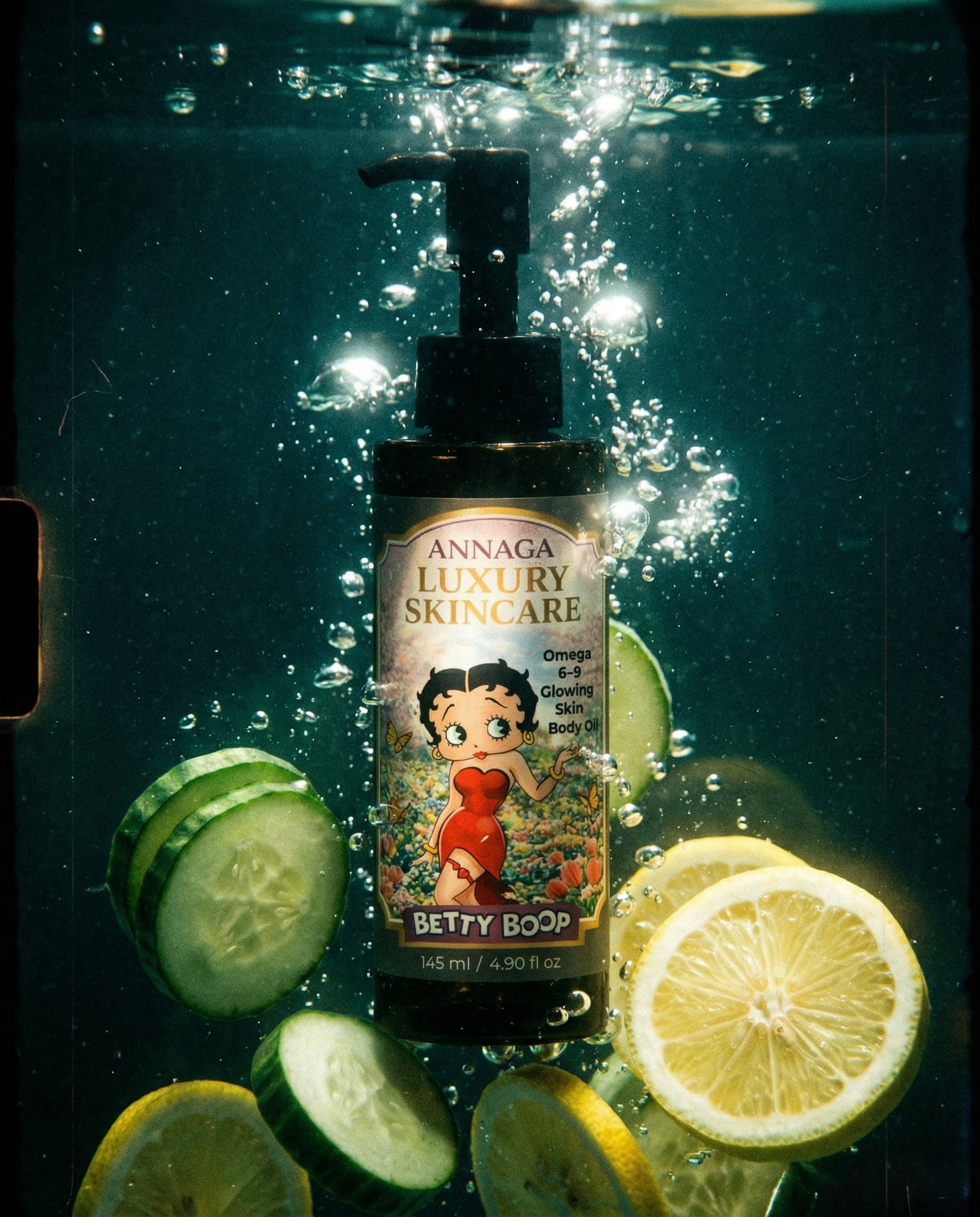 LIMITED EDITION BETTY BOOP Omega 6-9 Glowing Skin Body Oil