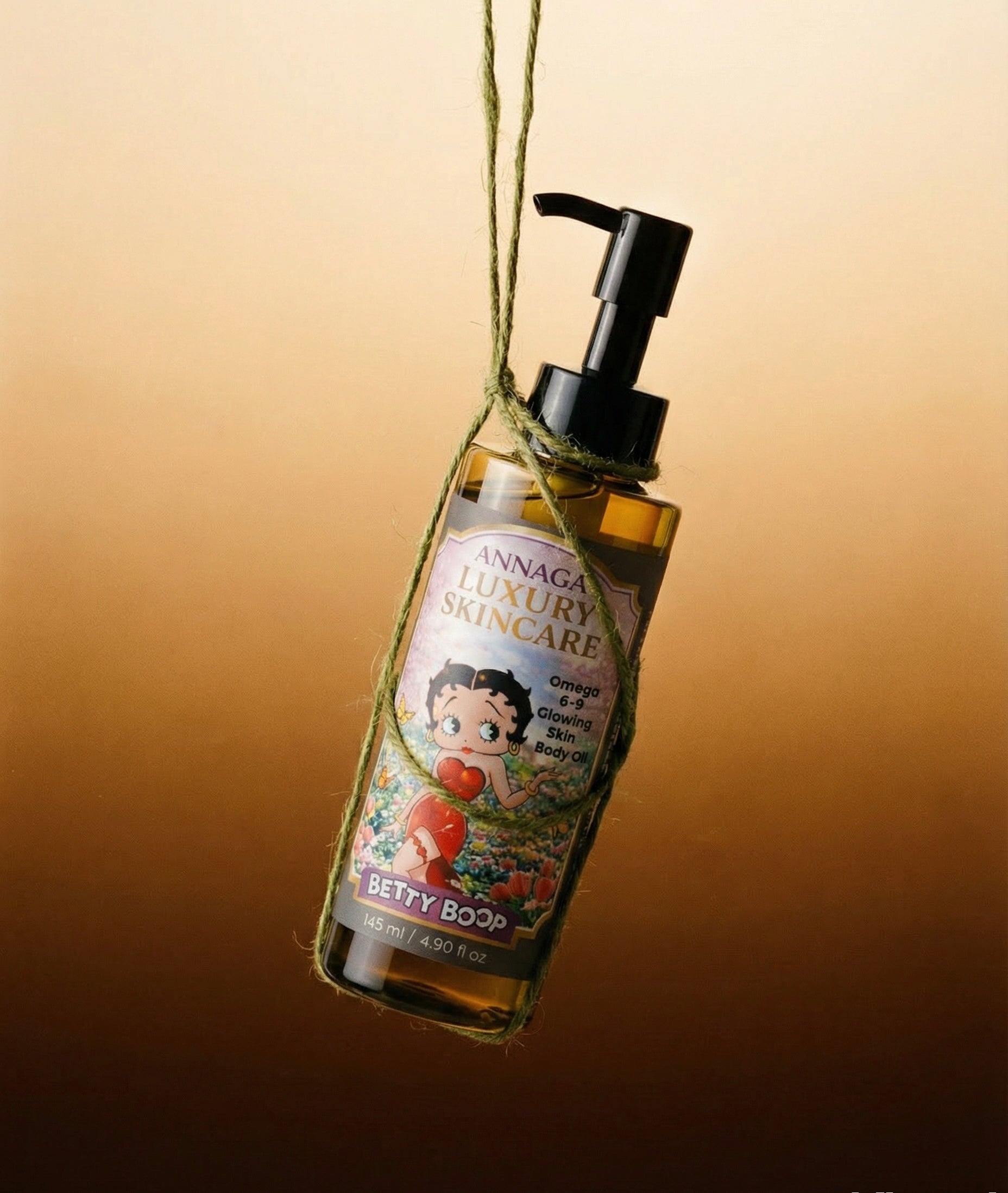 LIMITED EDITION BETTY BOOP Omega 6-9 Glowing Skin Body Oil