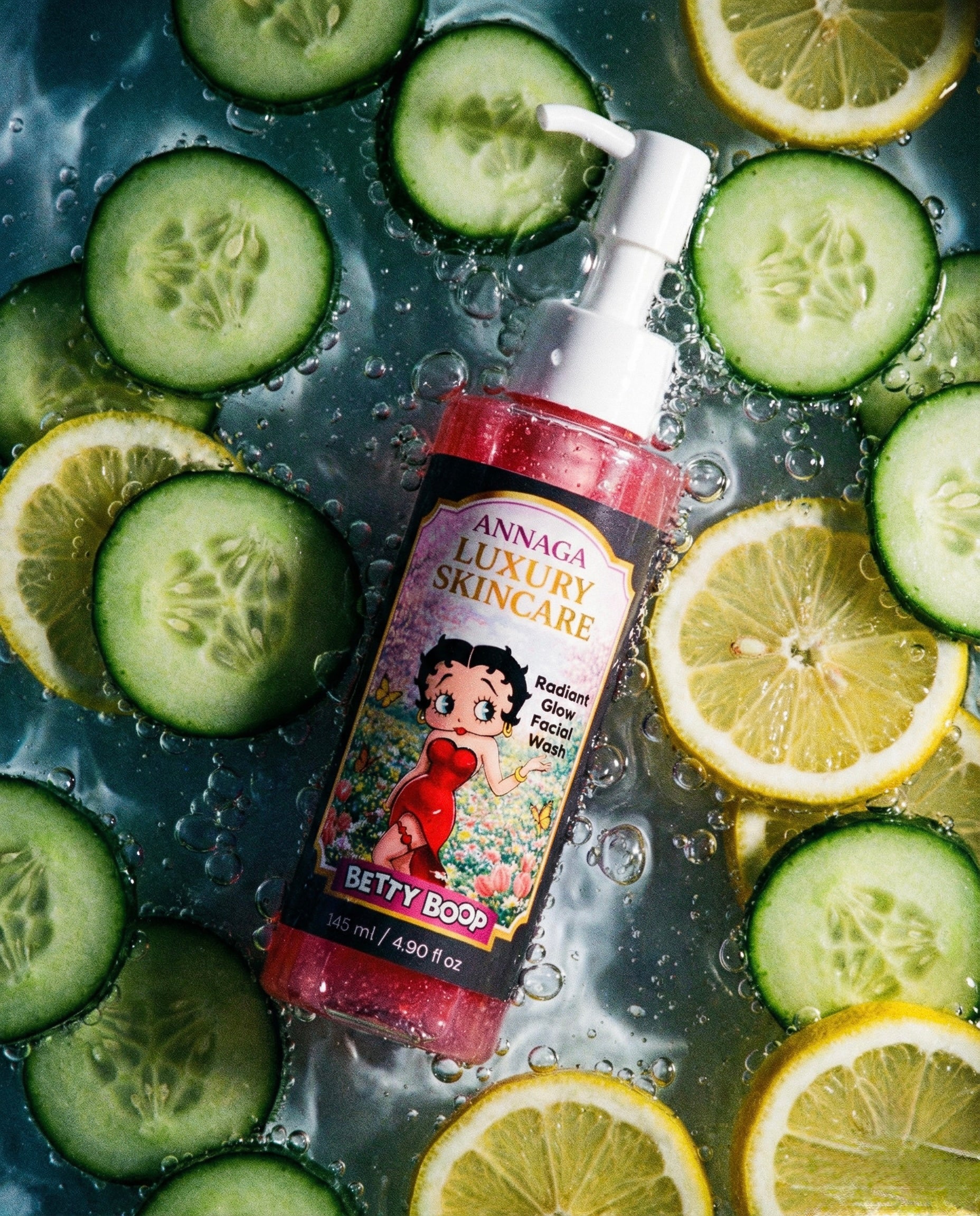 LIMITED EDITION BETTY BOOP Radiant Glow Facial Wash