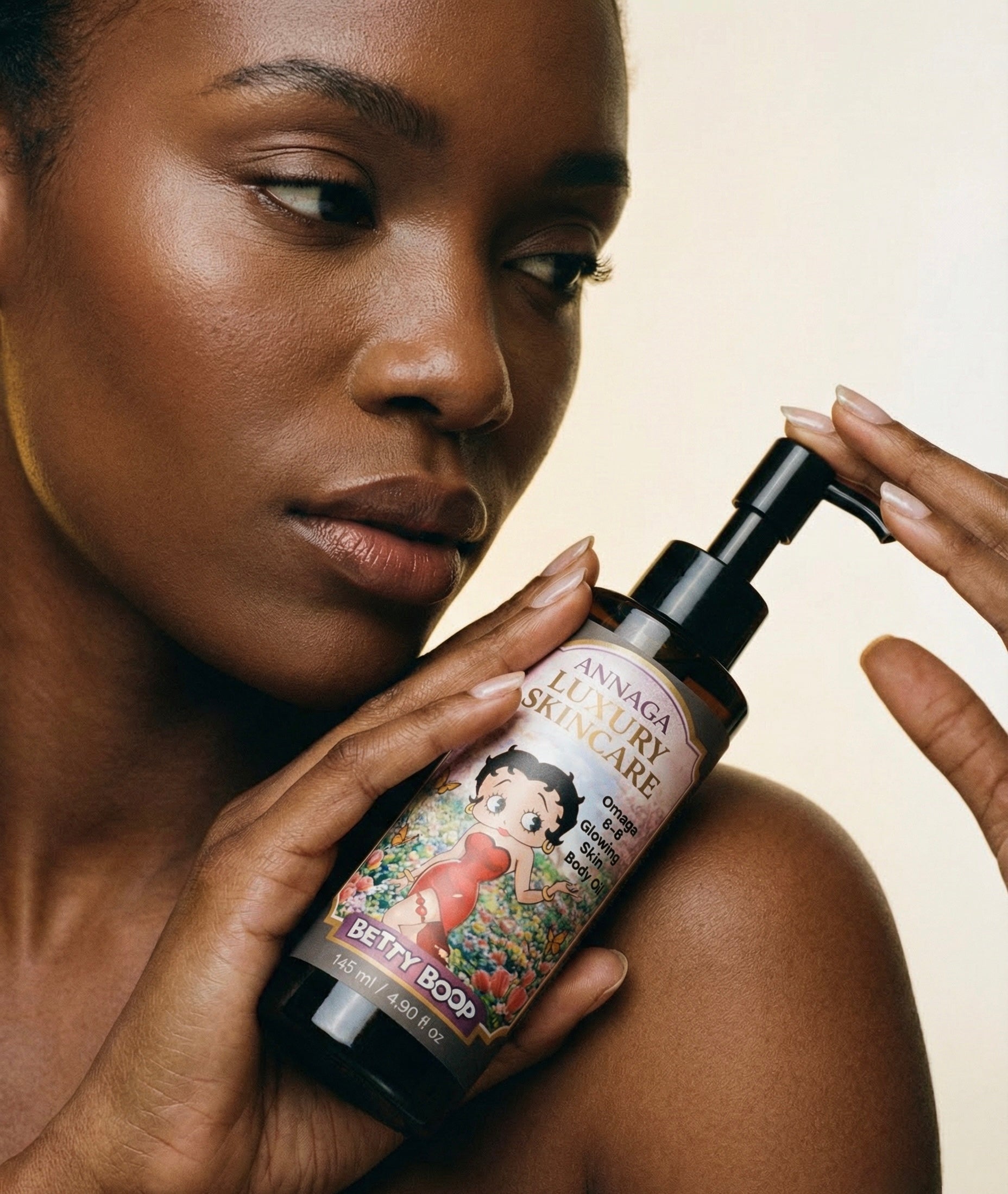 LIMITED EDITION BETTY BOOP Omega 6-9 Glowing Skin Body Oil