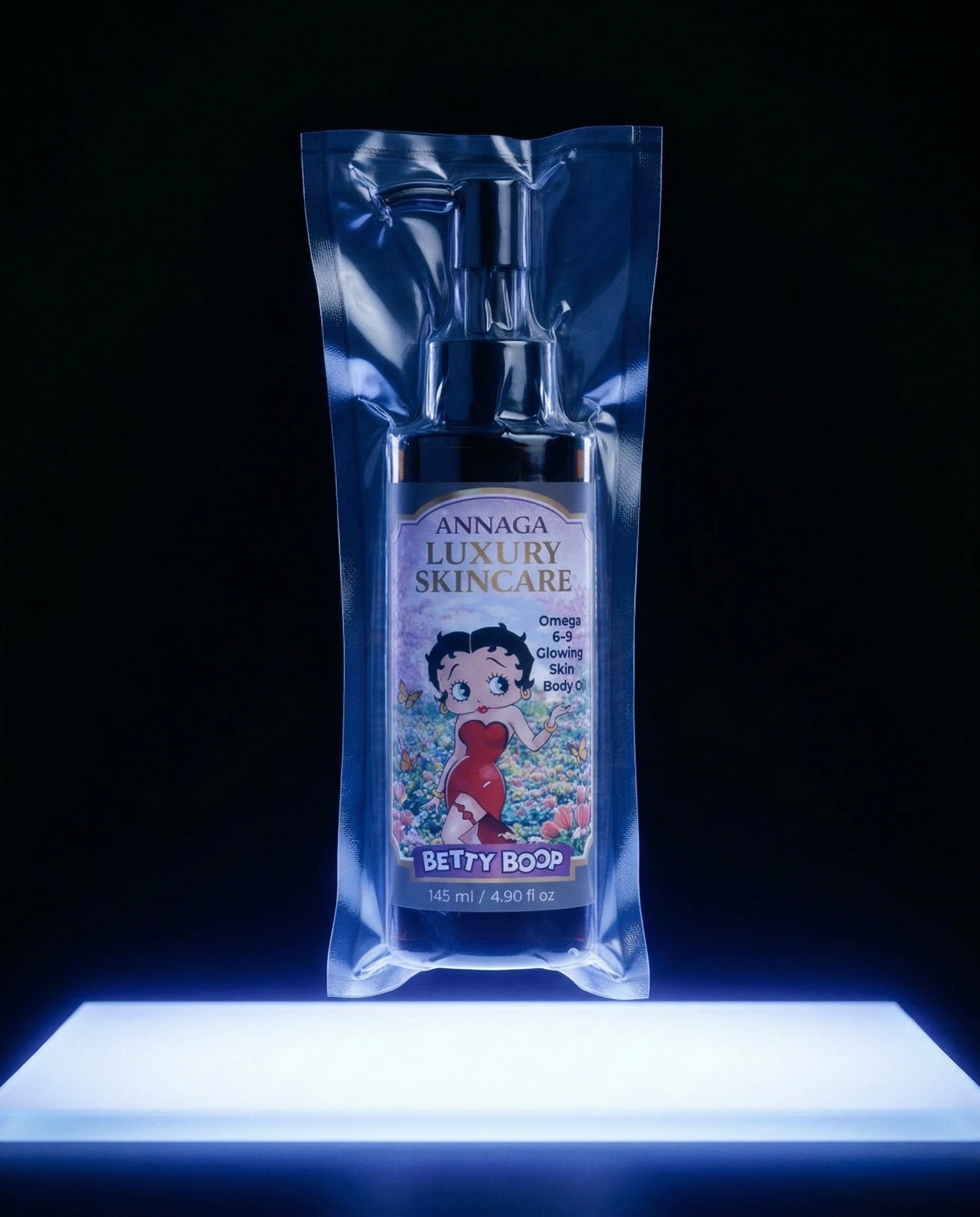 LIMITED EDITION BETTY BOOP Omega 6-9 Glowing Skin Body Oil