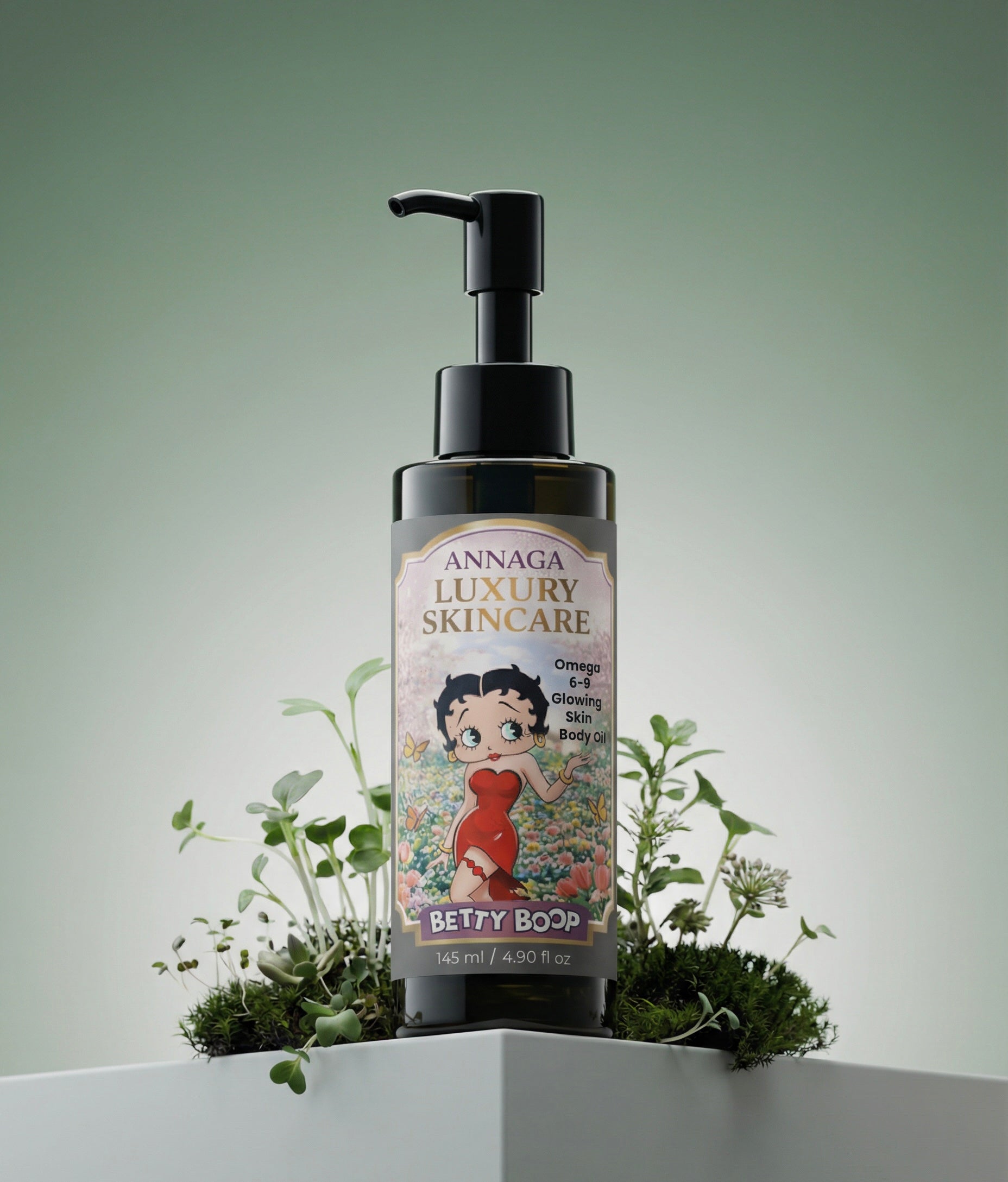 LIMITED EDITION BETTY BOOP Omega 6-9 Glowing Skin Body Oil
