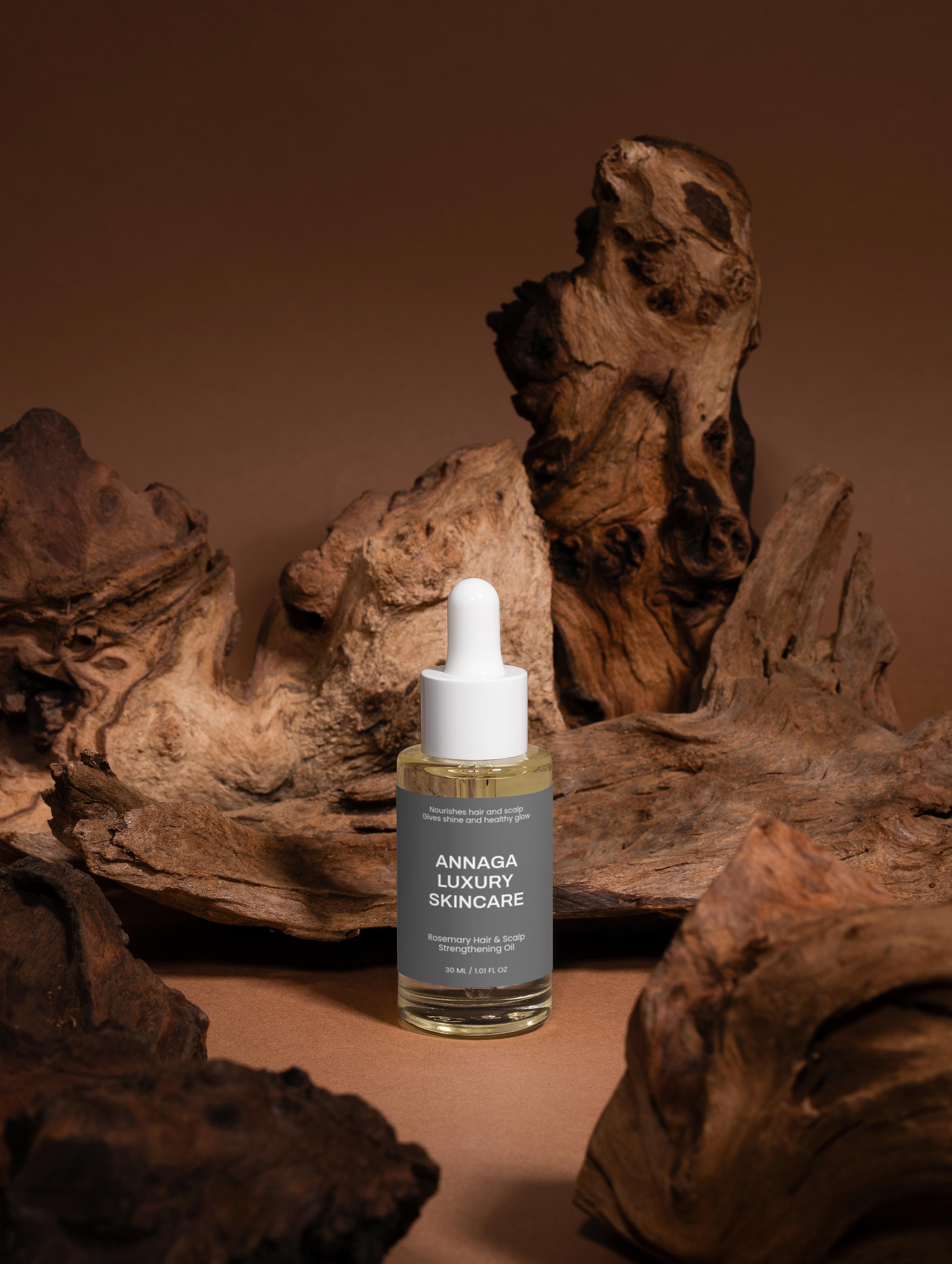 ANNAGA LUXURY SKINCARE CORE COLLECTION Rosemary Hair & Scalp Strengthening Oil