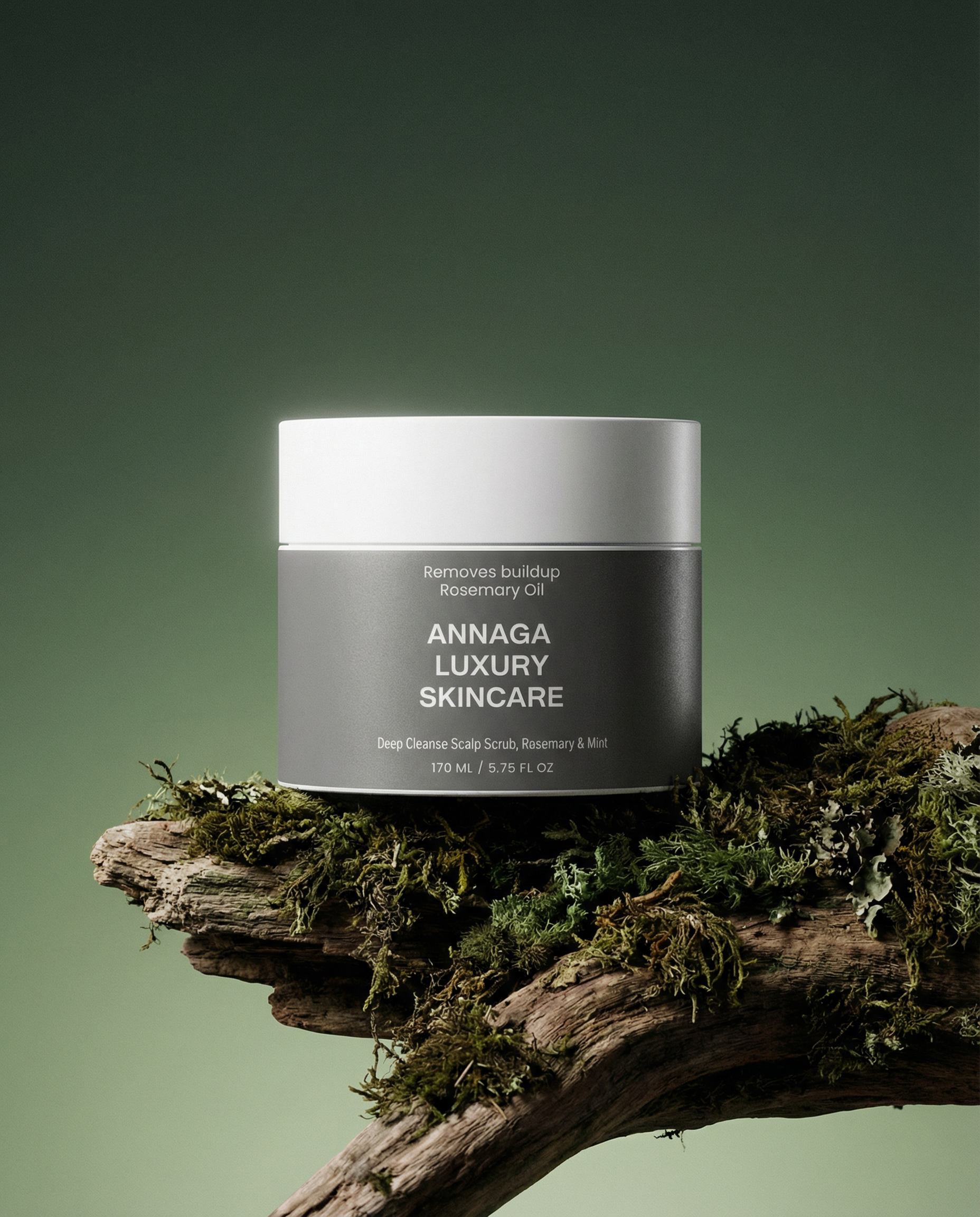 Deep Cleanse Scalp Scrub, Rosemary & Mint