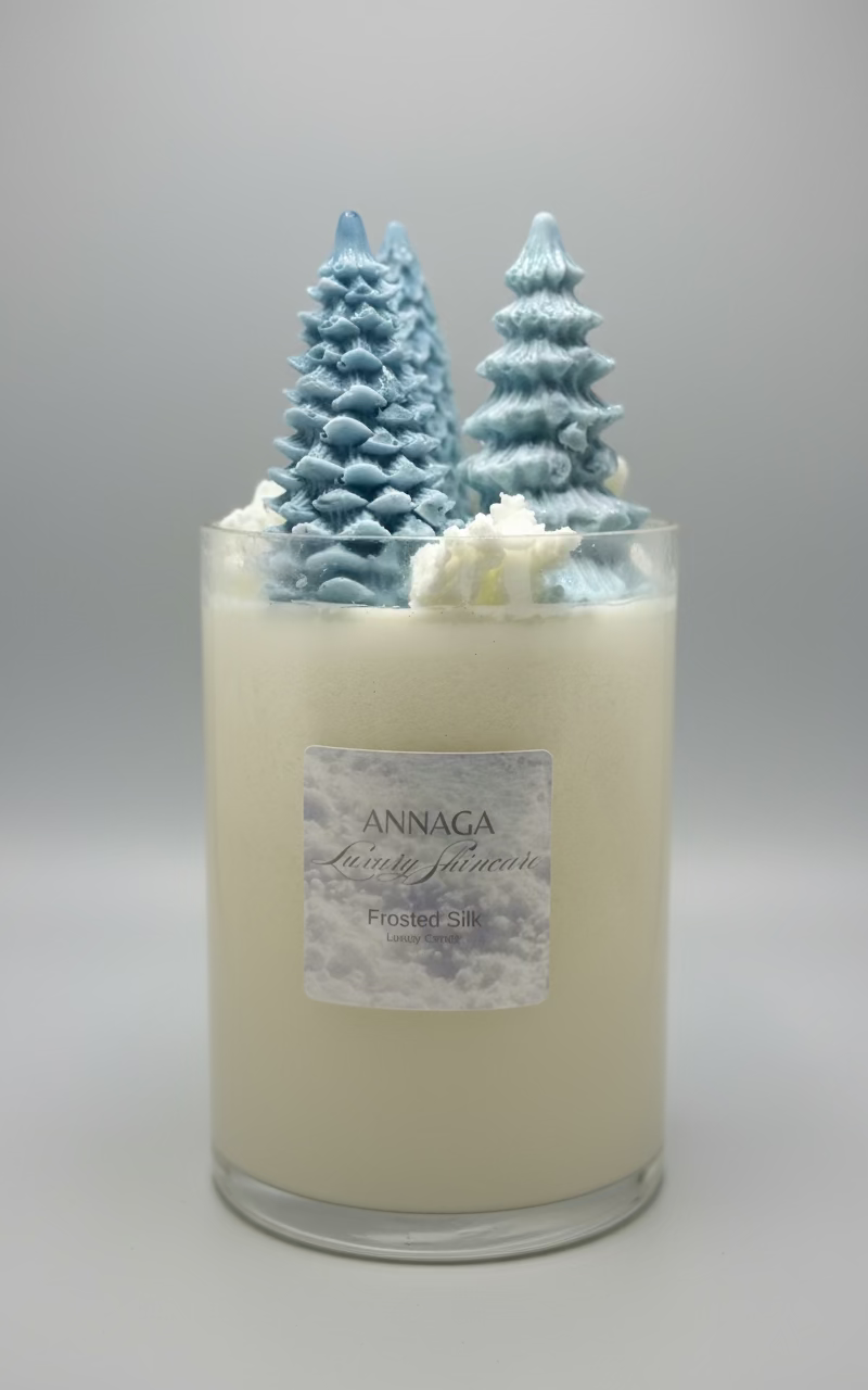 AnnAGA Luxury Skincare Holiday 2025 Collection: Uber Lux Holiday Candle