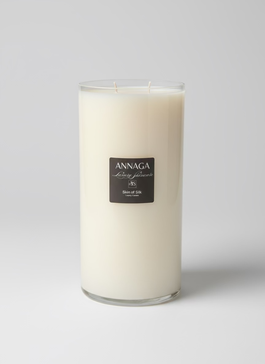 AnnAga Luxury Skincare Core Collection: Skin of Silk Lux Luxury Candle Collection