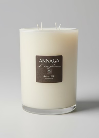 AnnAga Luxury Skincare Core Collection: Skin of Silk Lux Luxury Candle Collection