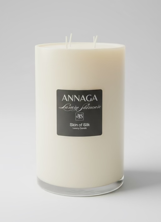 AnnAga Luxury Skincare Core Collection: Skin of Silk Lux Luxury Candle Collection