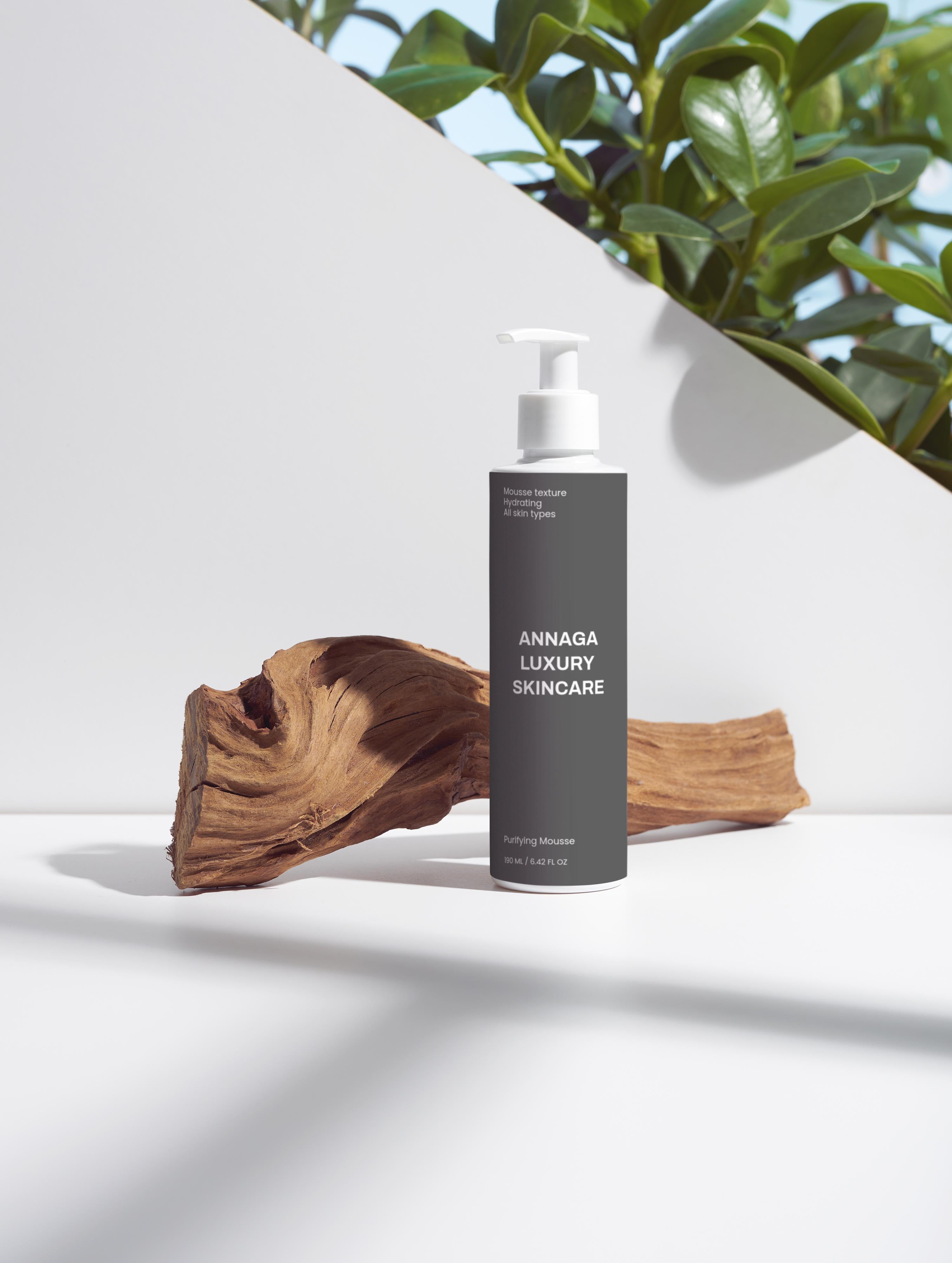AnnAga Luxury Skincare Core Collection: Purifying Mousse