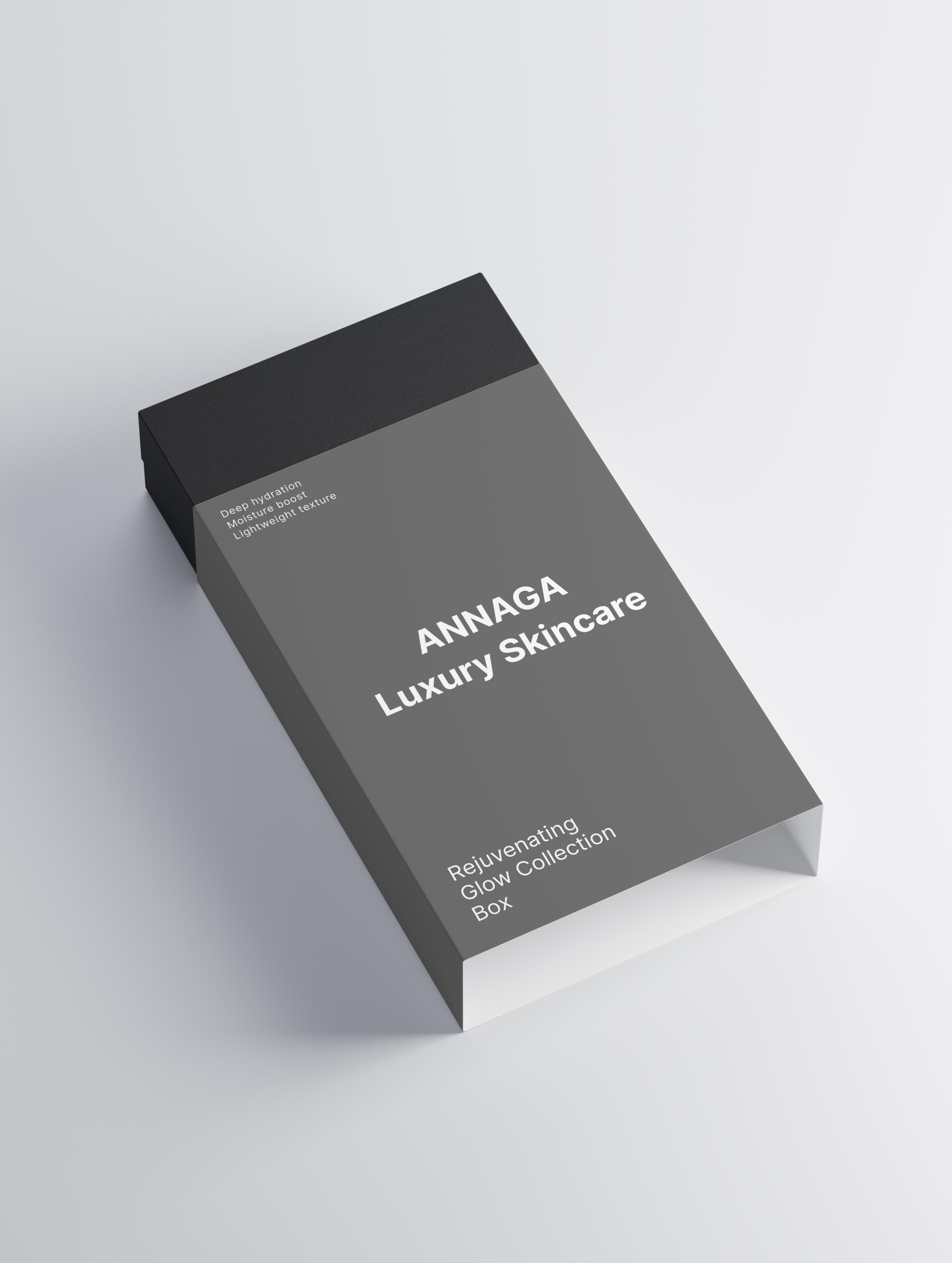 AnnAga Luxury Skincare Core Collection Rejuvenating Glow Collection Box