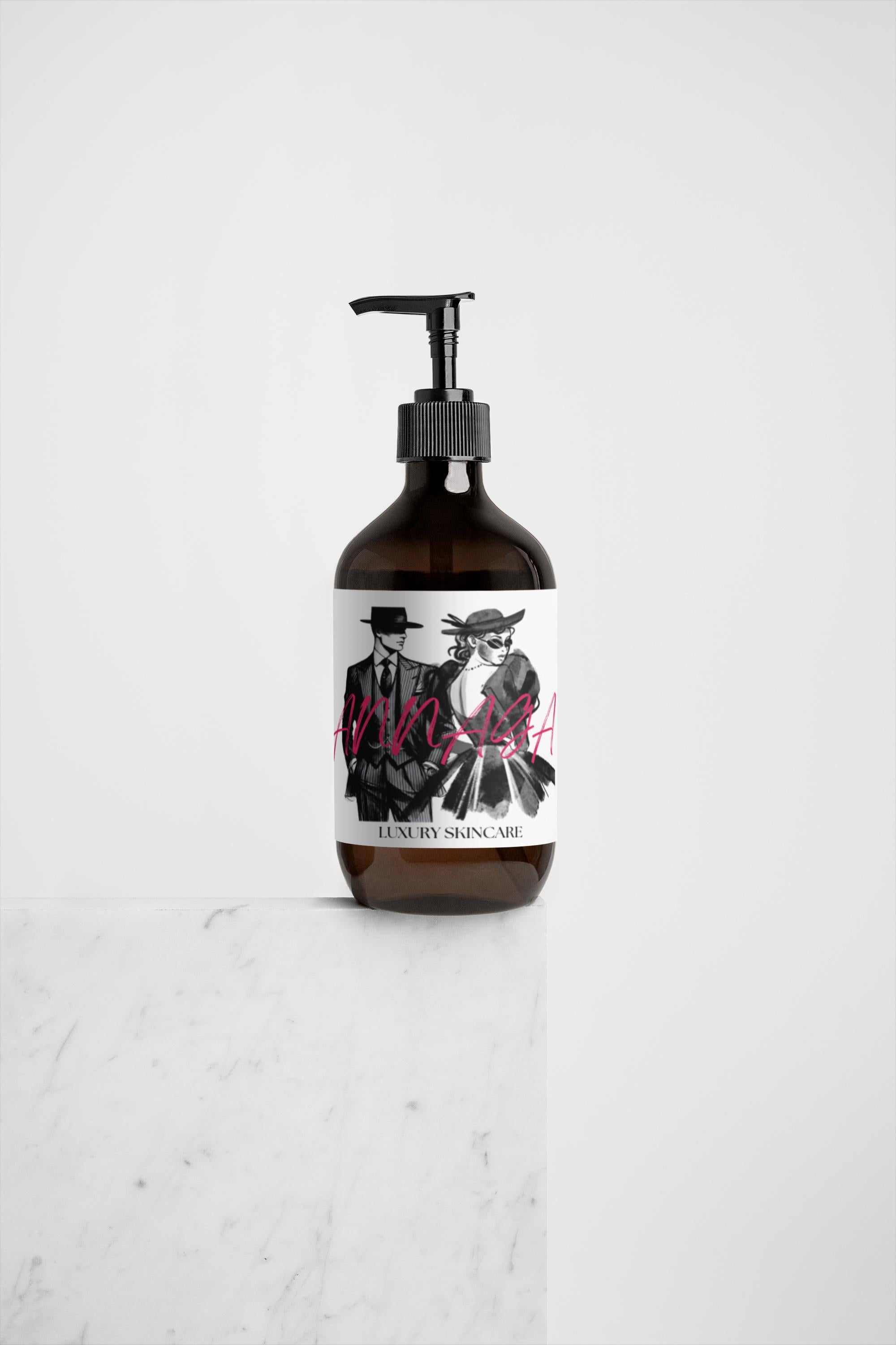 ANNAGA Luxury Skincare Grapefruit Body & Hand Wash – Refresh, Hydrate, and Glow