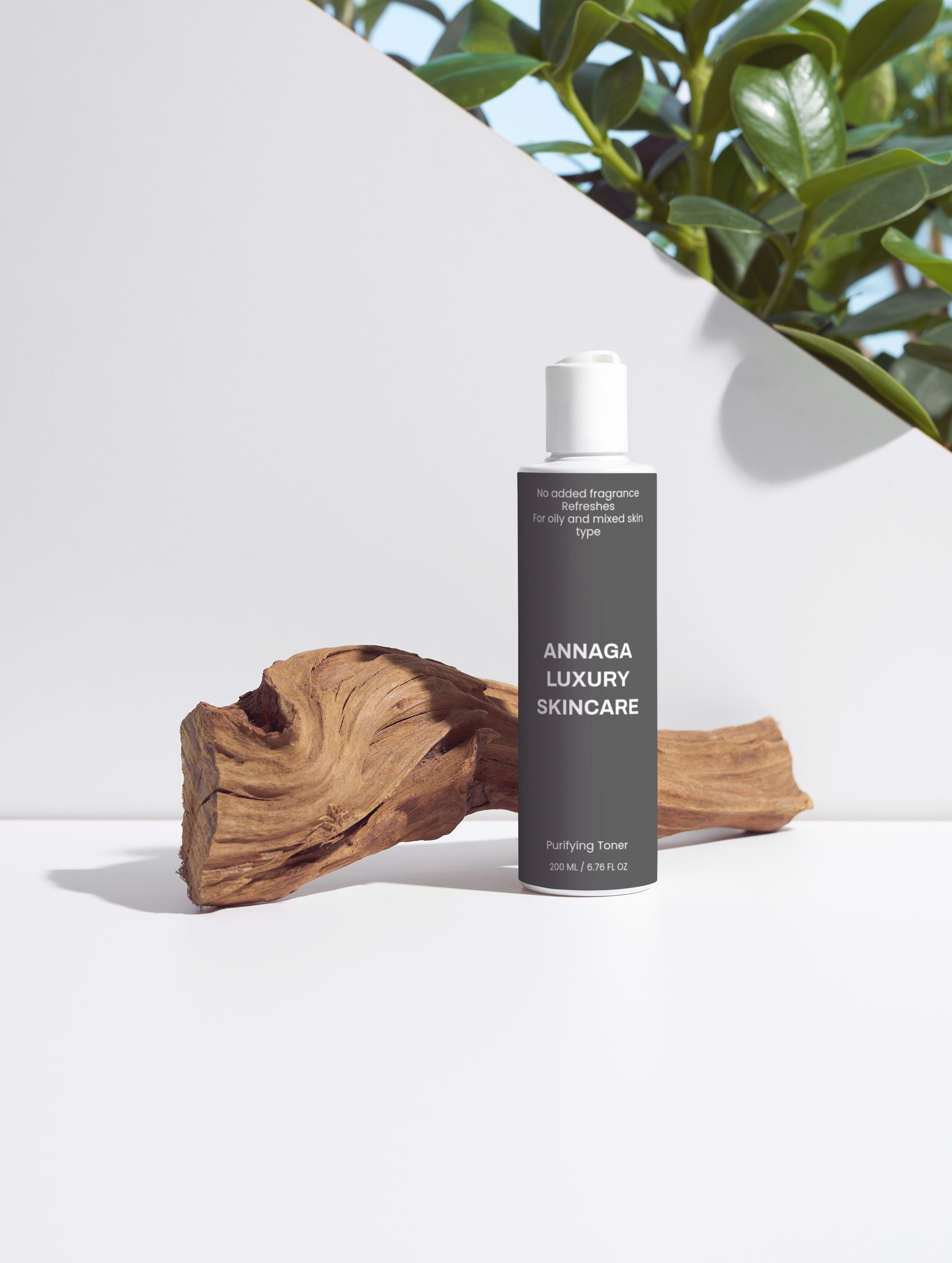 AnnAga Luxury Skincare Core Collection: Purifying Toner