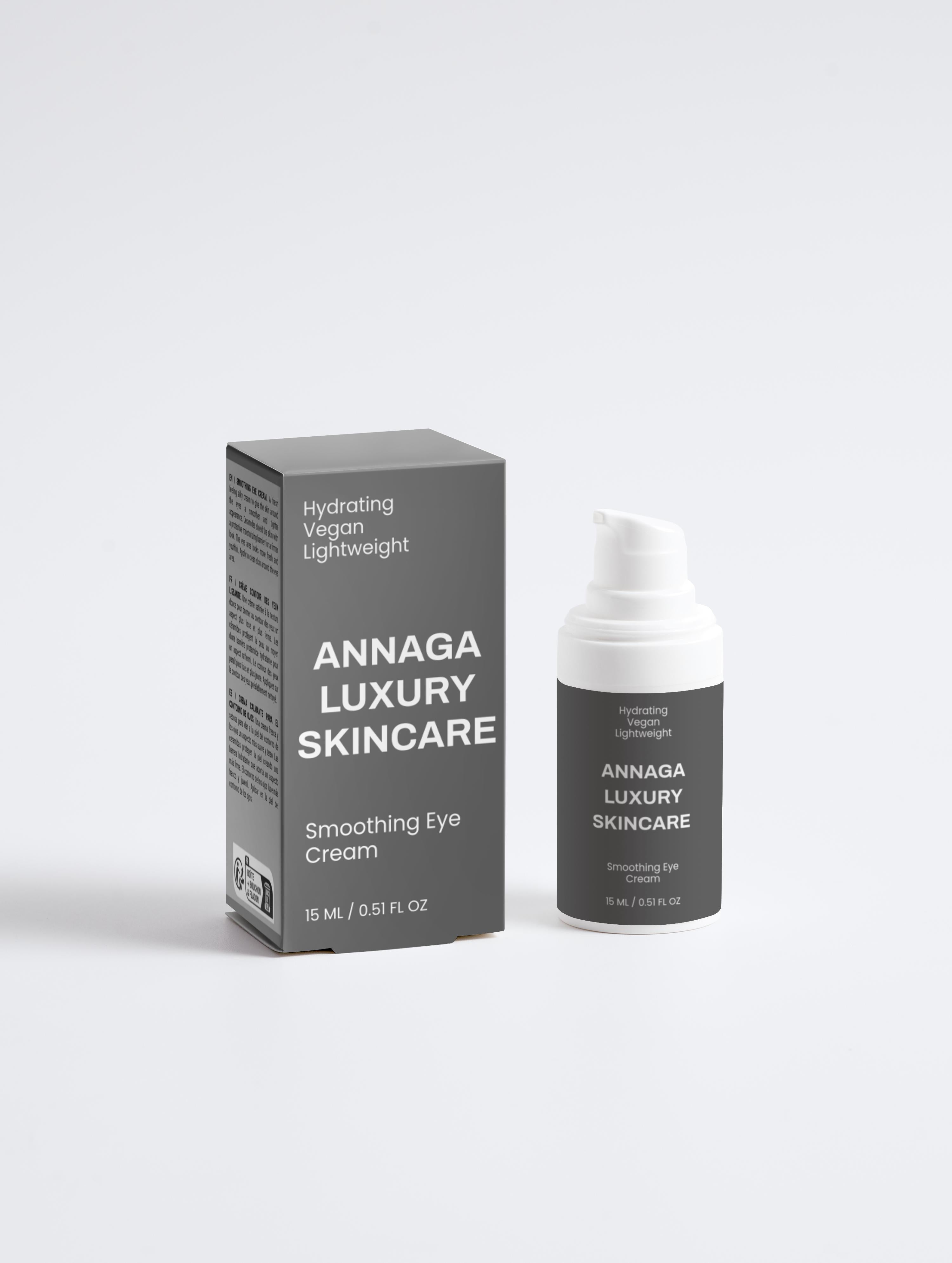 AnnAga Luxury Skincare Core Collection: Smoothing Eye Cream