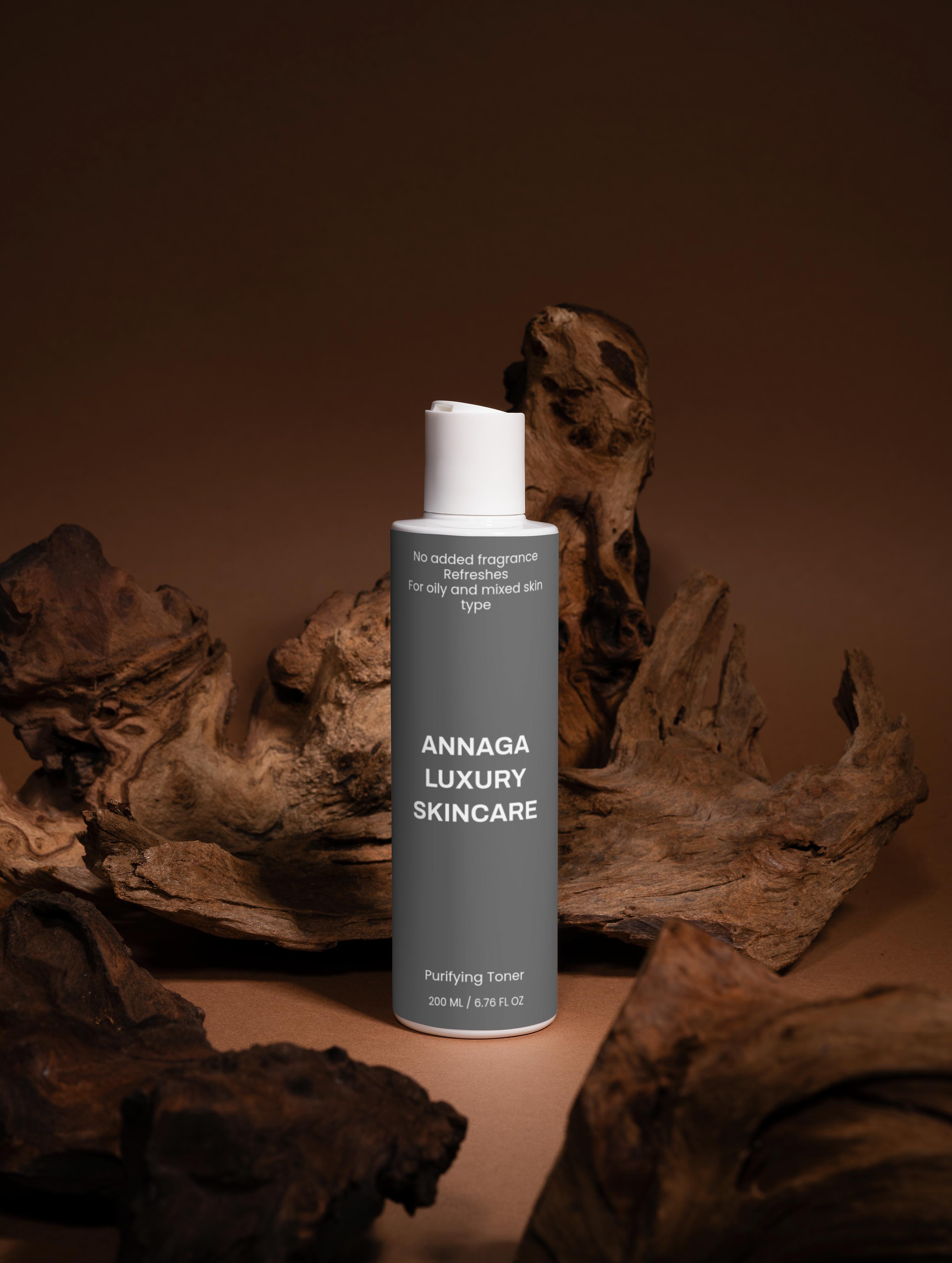 AnnAga Luxury Skincare Core Collection: Purifying Toner
