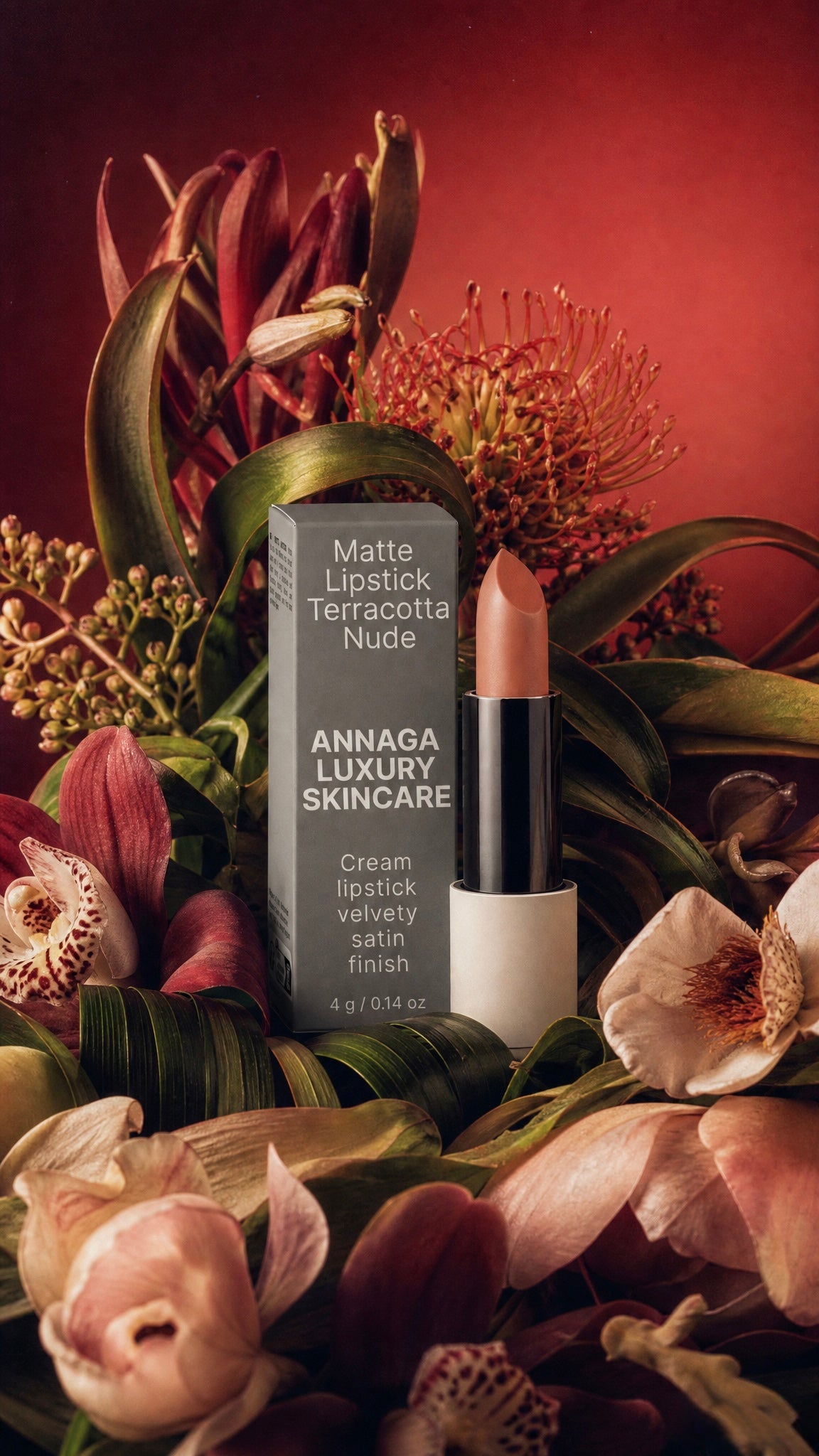 Matte Lipstick, Terracotta Nude