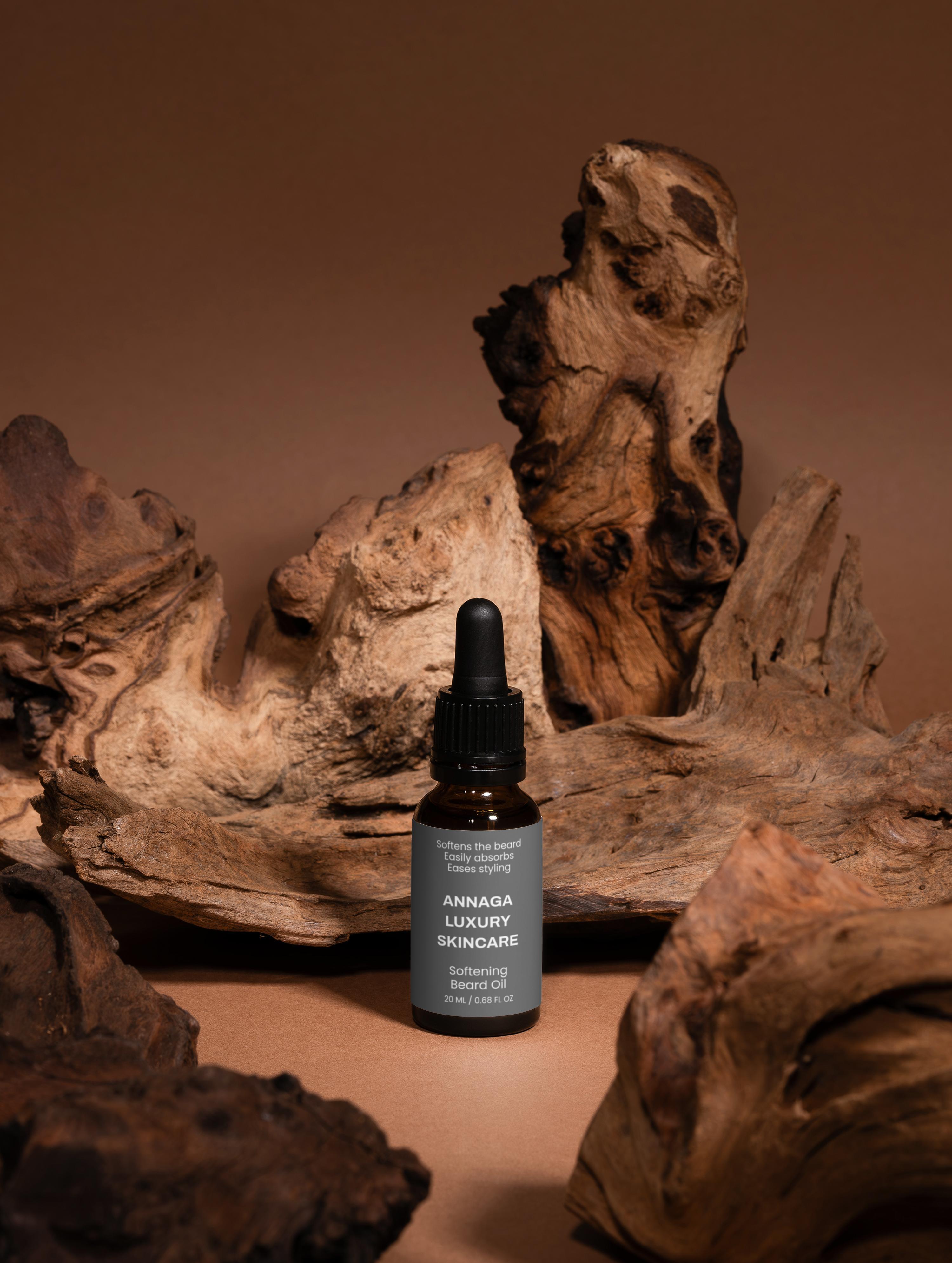 AnnAga Luxury Skincare Core Collection:  Softening Beard Oil