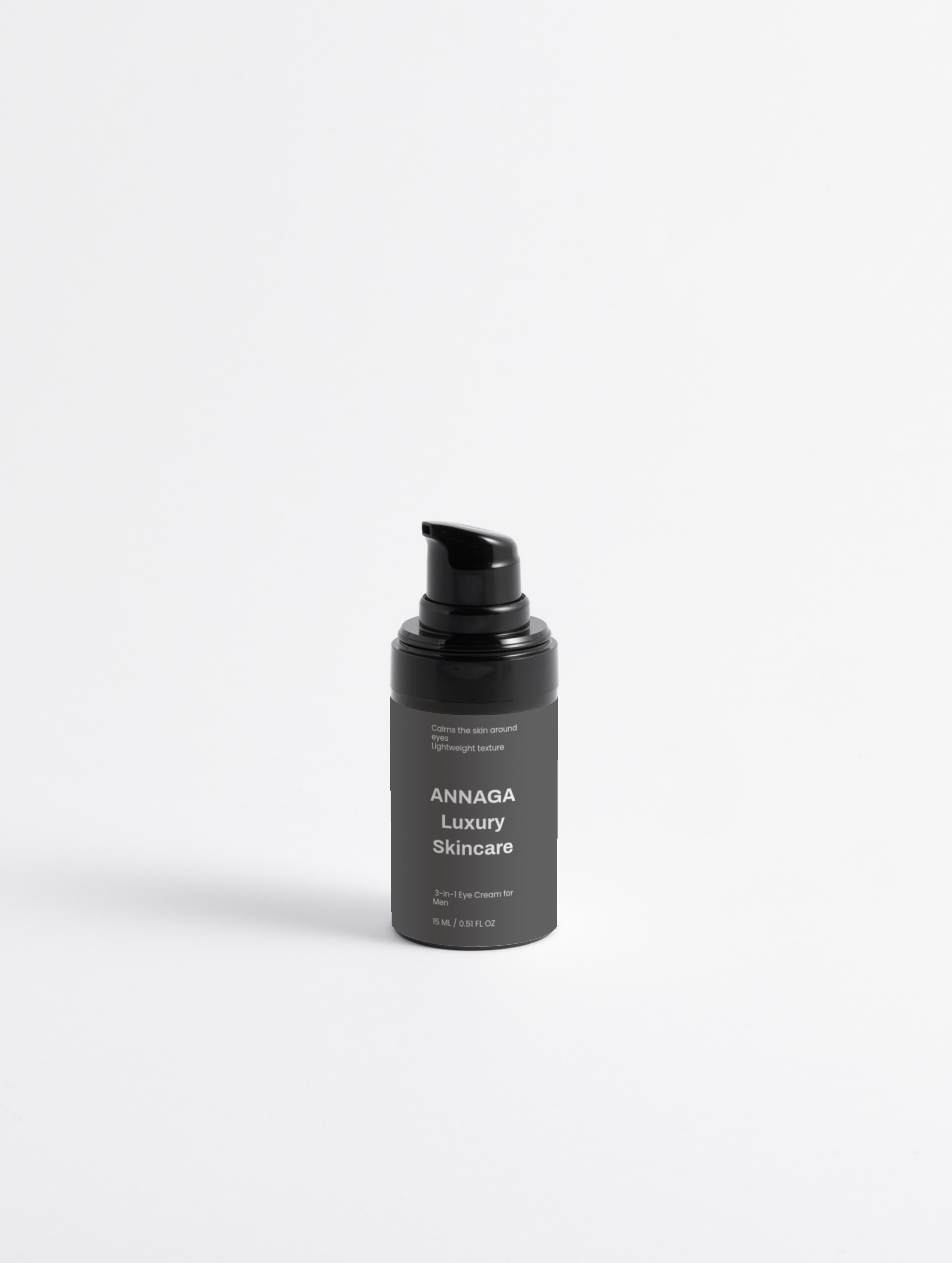 AnnAga Luxury Skincare Core Collection: 3-in-1 Eye Cream for Men
