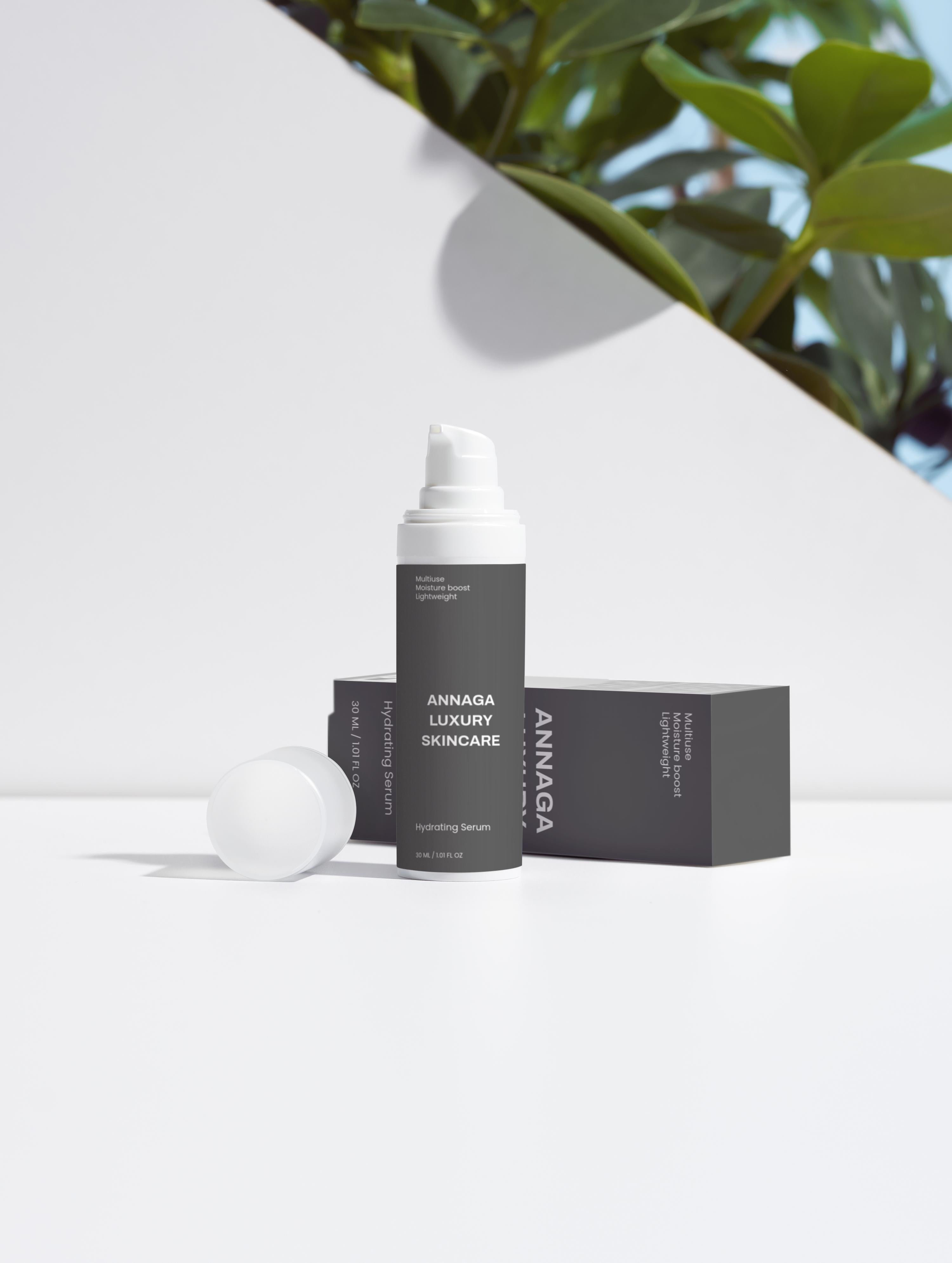 AnnAga Luxury Skincare Core Collection: Hydrating Serum