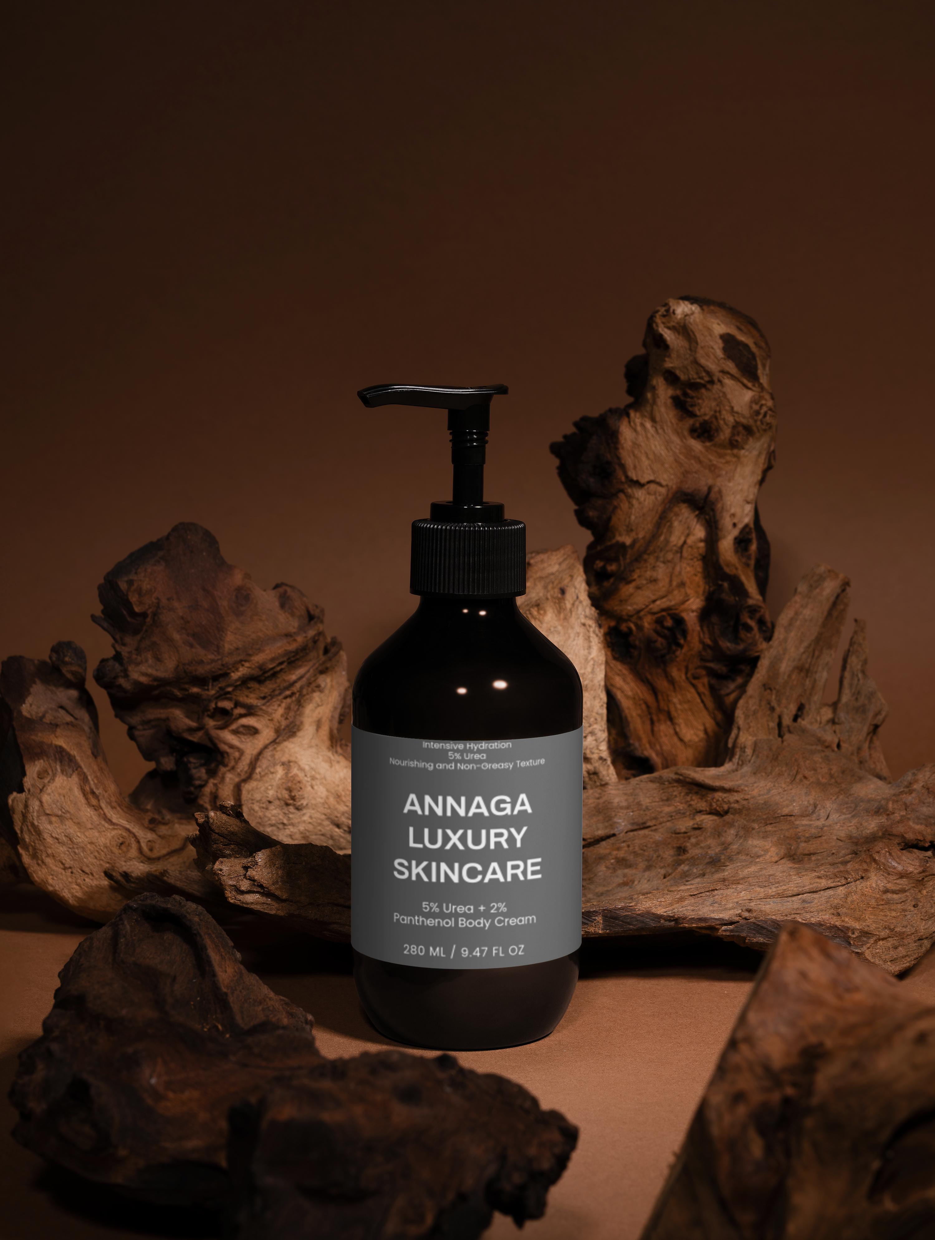 ANNAGA LUXURY SKINCARE CORE COLLECTION 5% Urea + 2% Panthenol Body Cream