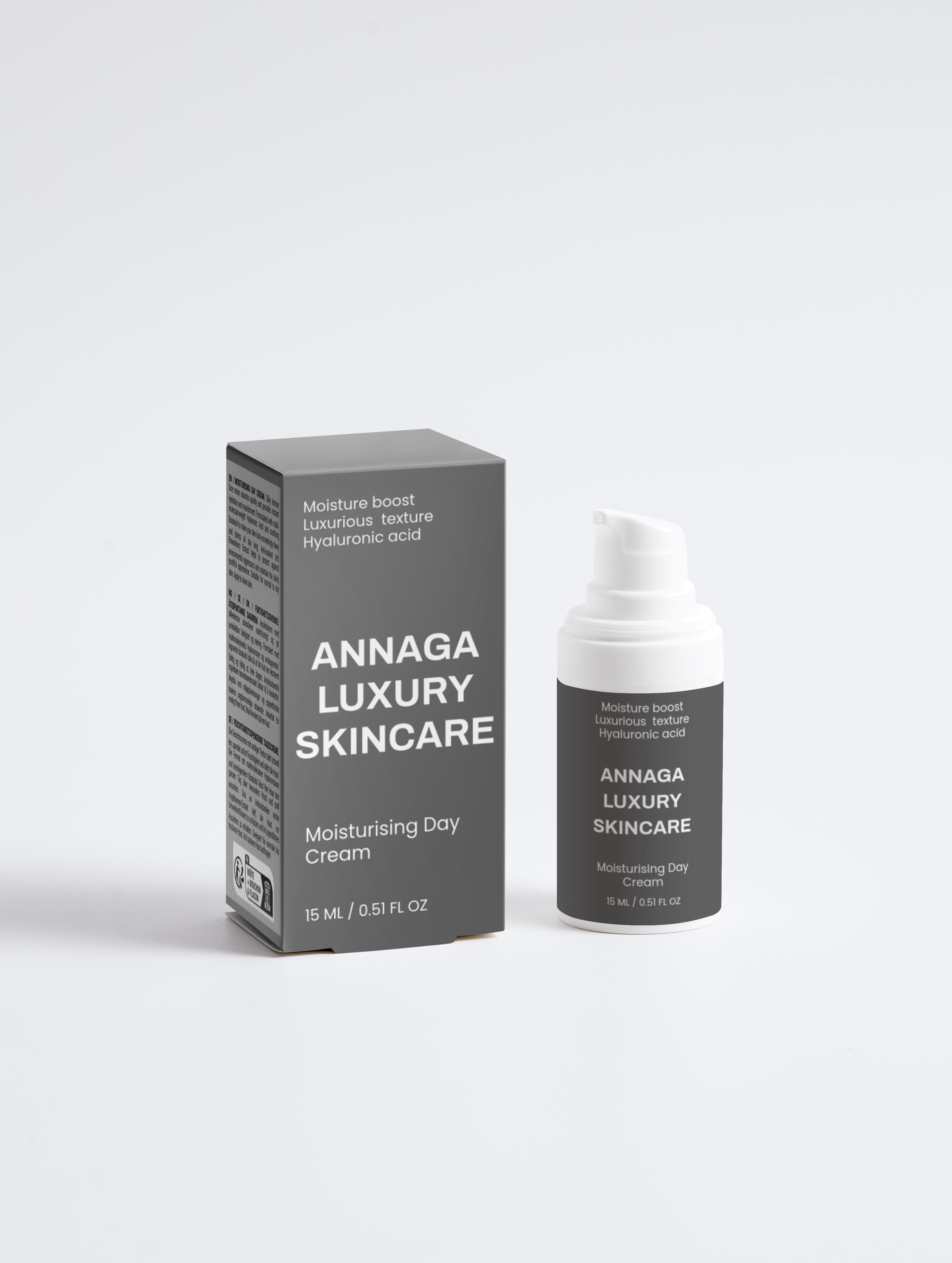 The AnnAga Luxury Skincare Core Collection: Moisturising Day Cream (Travel Size)