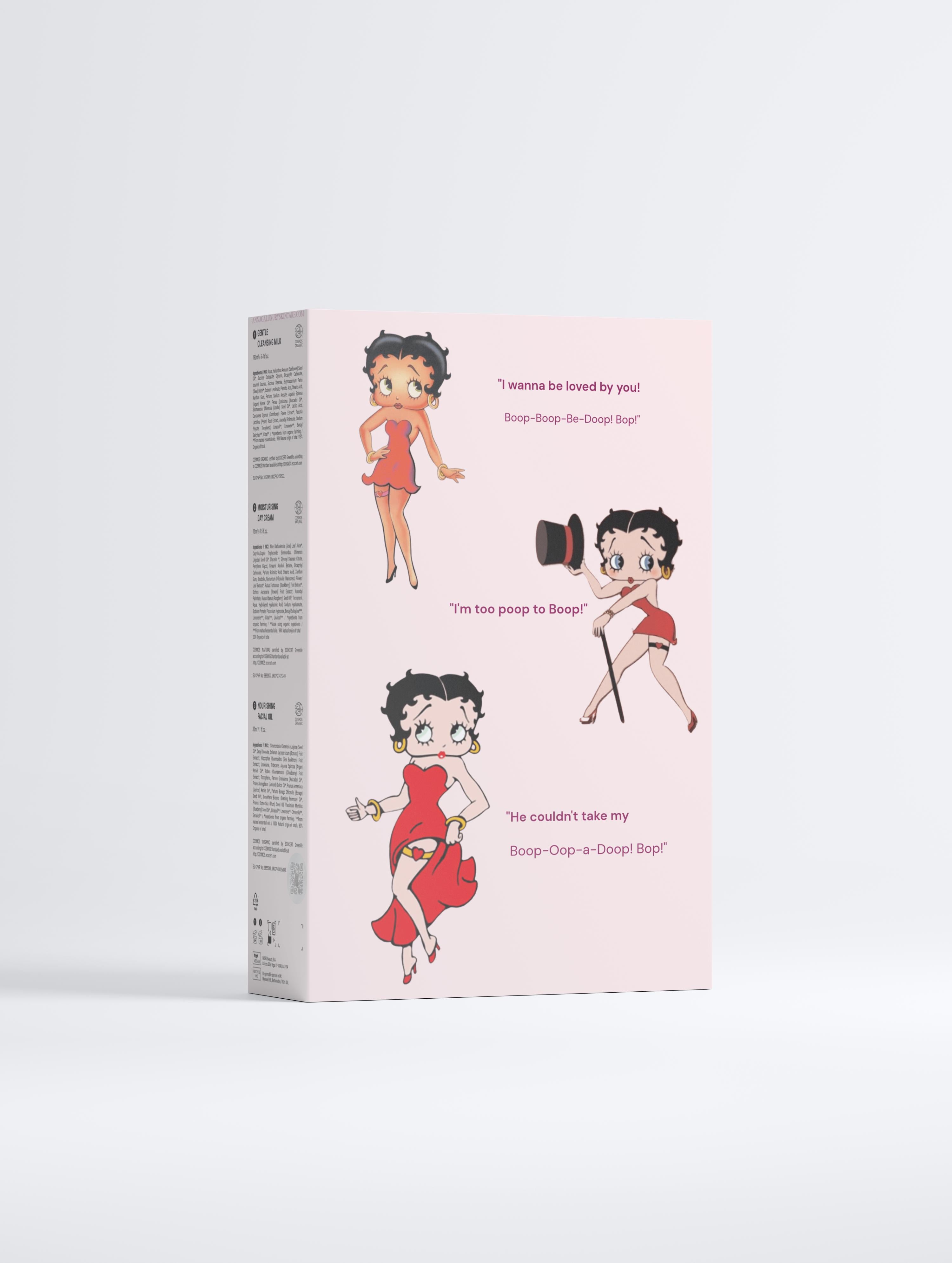 Betty Boop's Glowy Skin Trio Collection Box