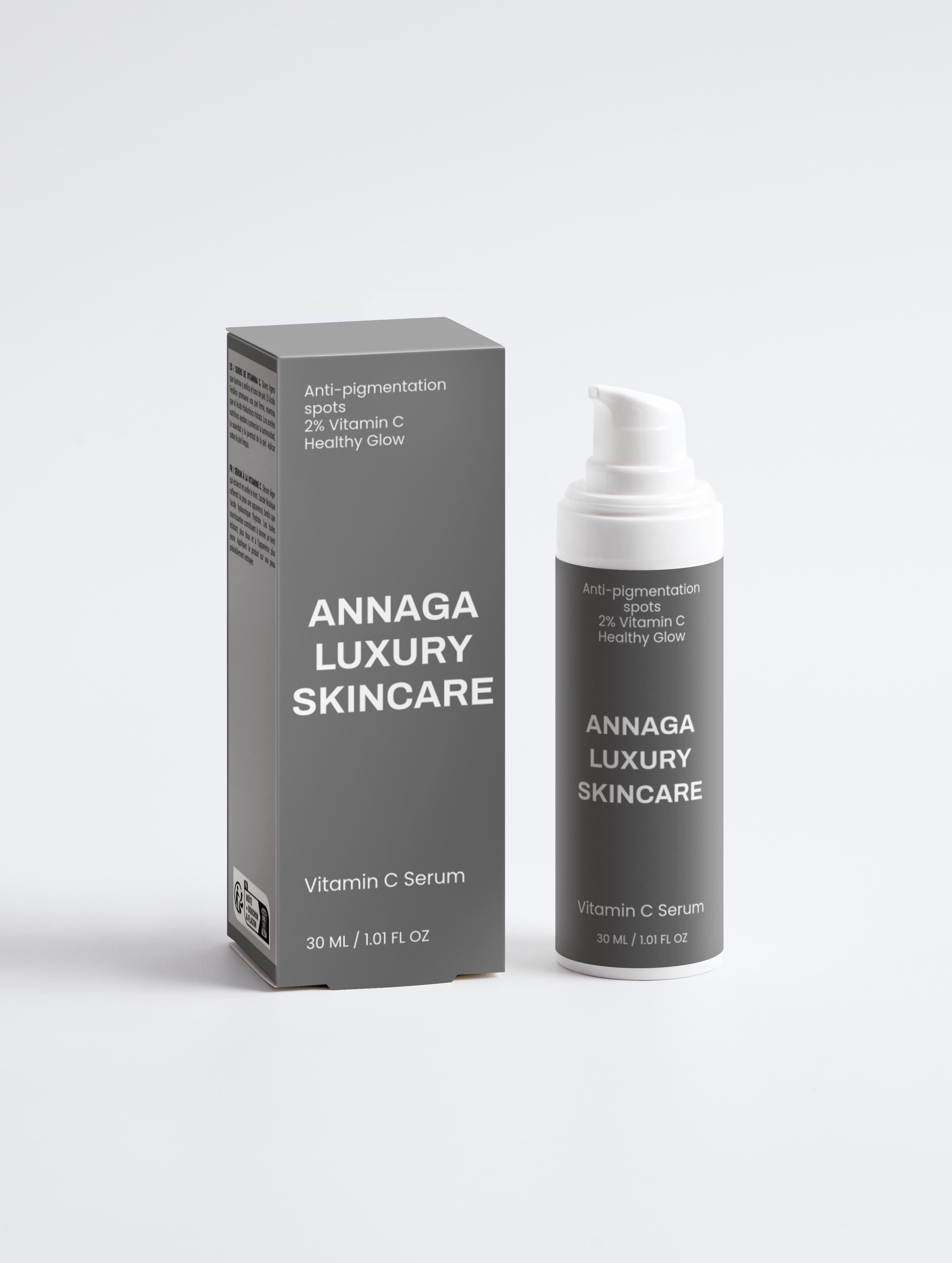 AnnAga Luxury Skincare Core Collection: Vitamin C Serum