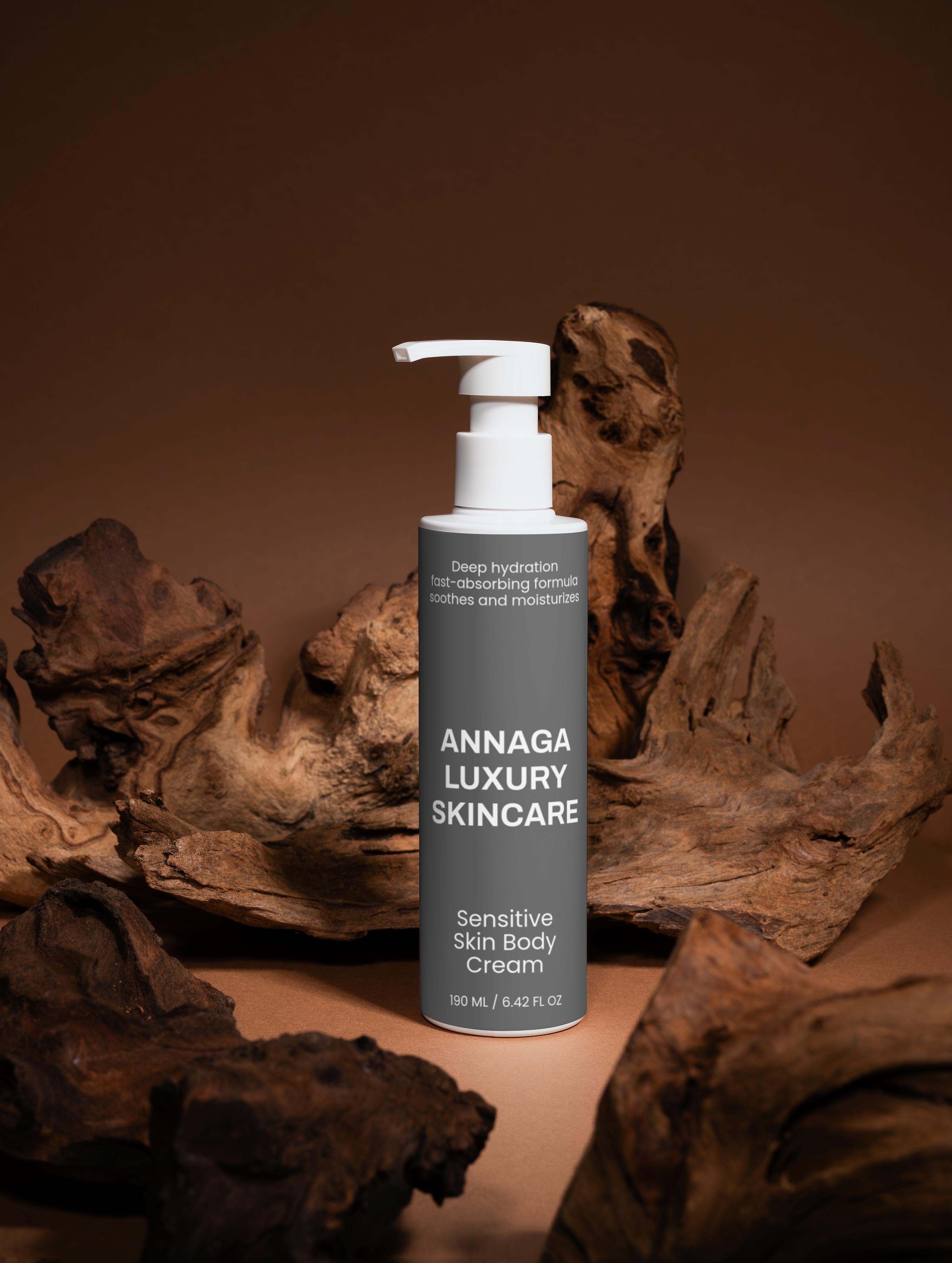 AnnAGA Luxury Skincare Core Collection Sensitive Skin Body Cream