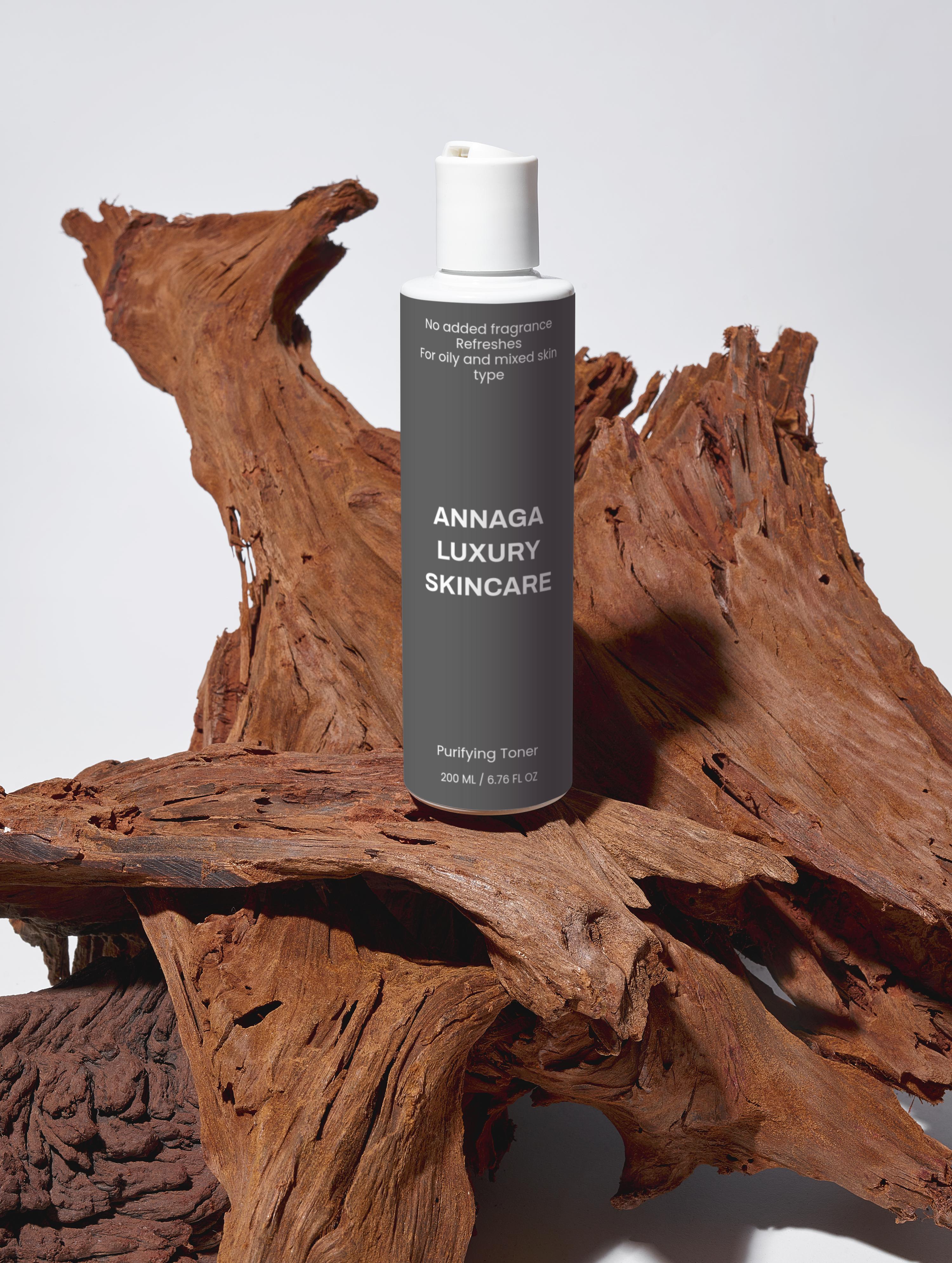 AnnAga Luxury Skincare Core Collection: Purifying Toner