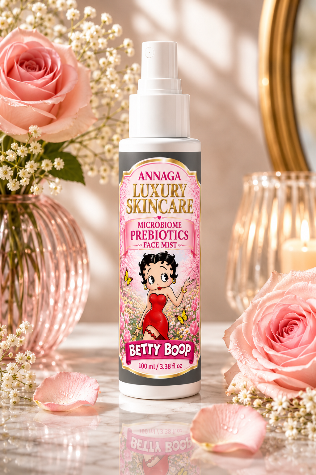 Betty Boop™ Microbiome Prebiotics Face Mist
