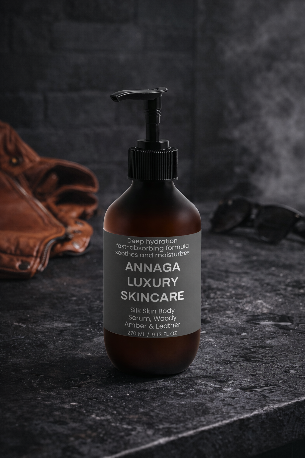 Silk Skin Body Serum, Woody Amber & Leather